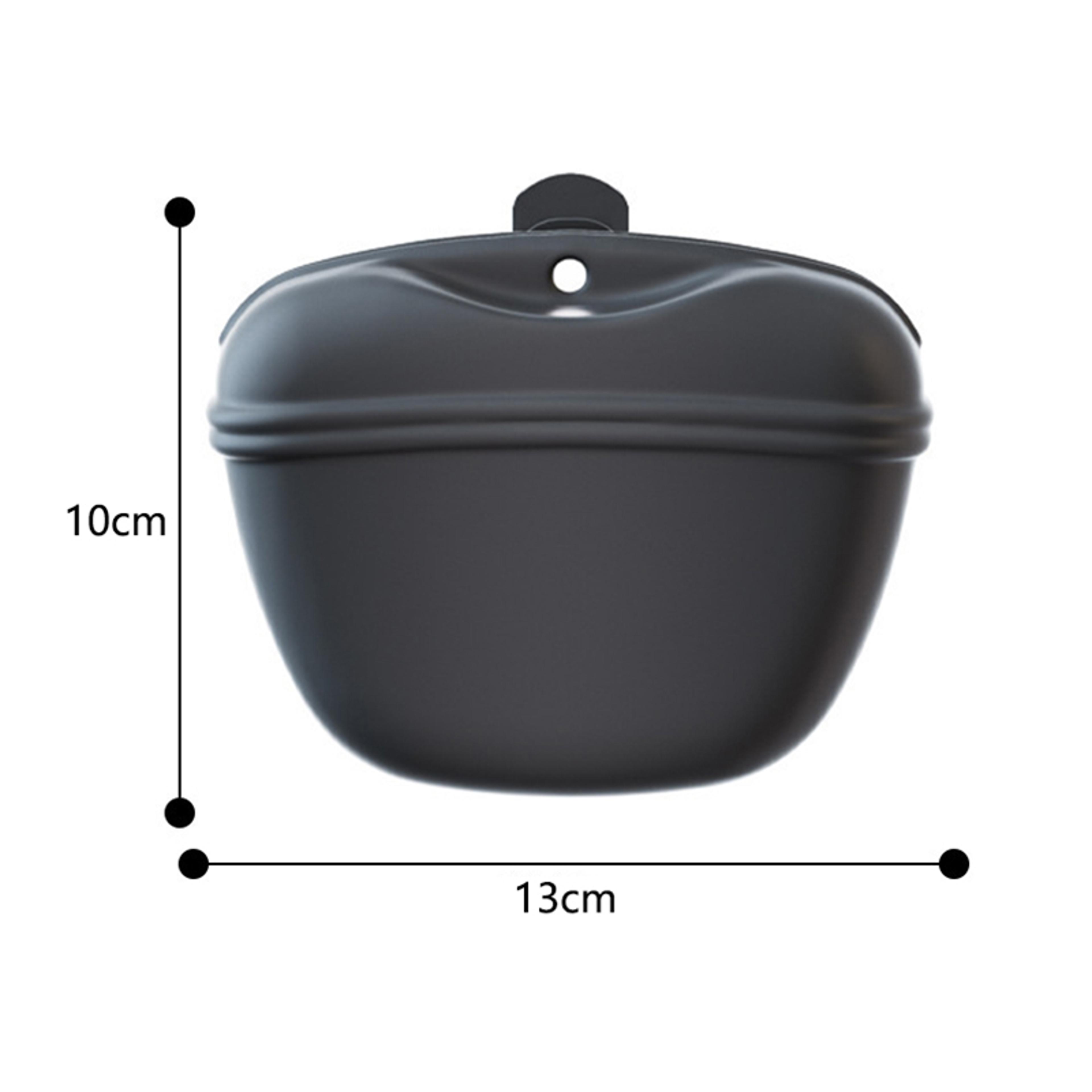 Silicone Dog Treat Pouch With Magnetic Closure  Waist Clip For Hands Free Pet Training 6