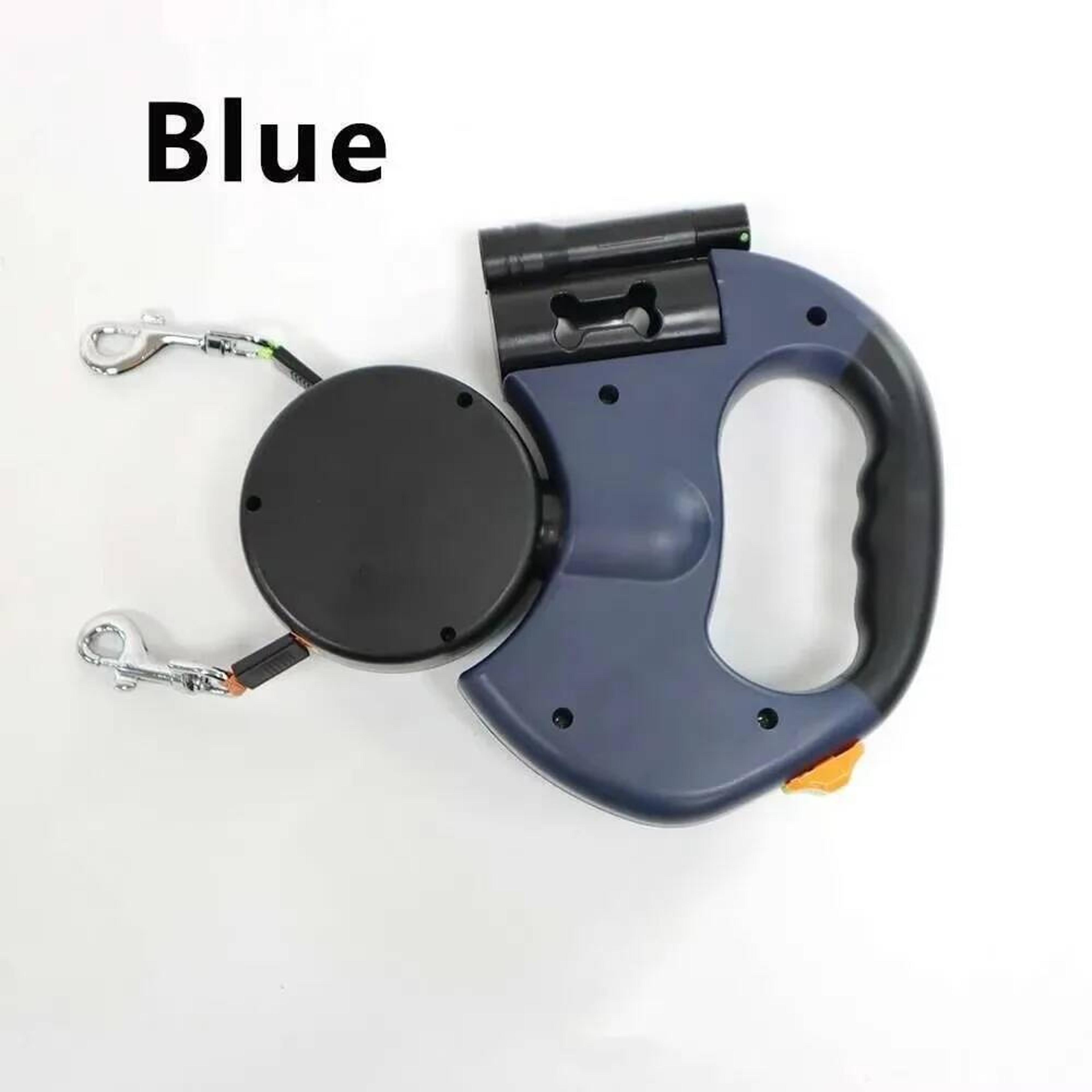 Dual Walk Tangle Free Double Dog Leash With LED Flashlight 6