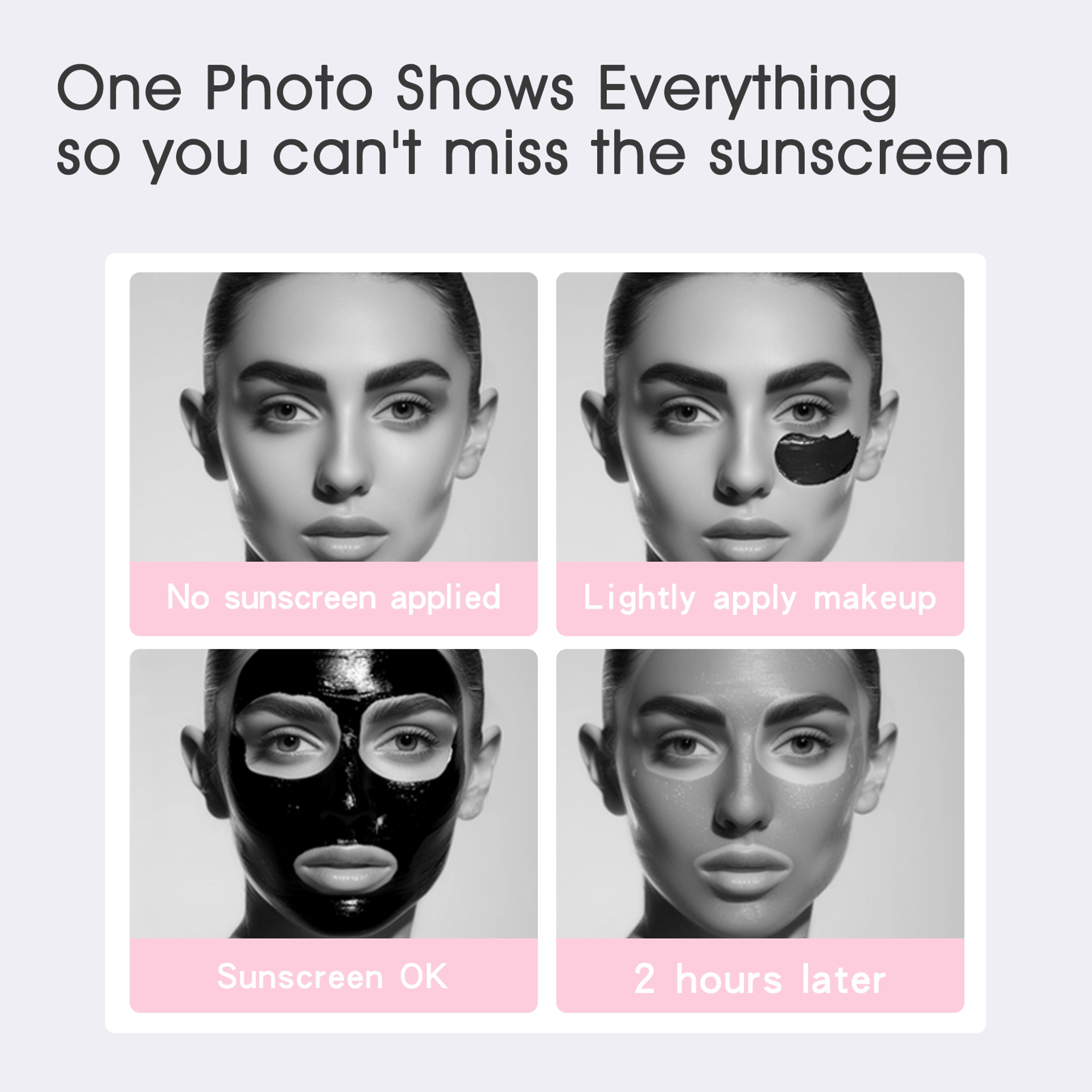 Portable UV Sunscreen Camera For IPhone  Android Phone Mini Skin Analysis  Sunscreen Tester 2