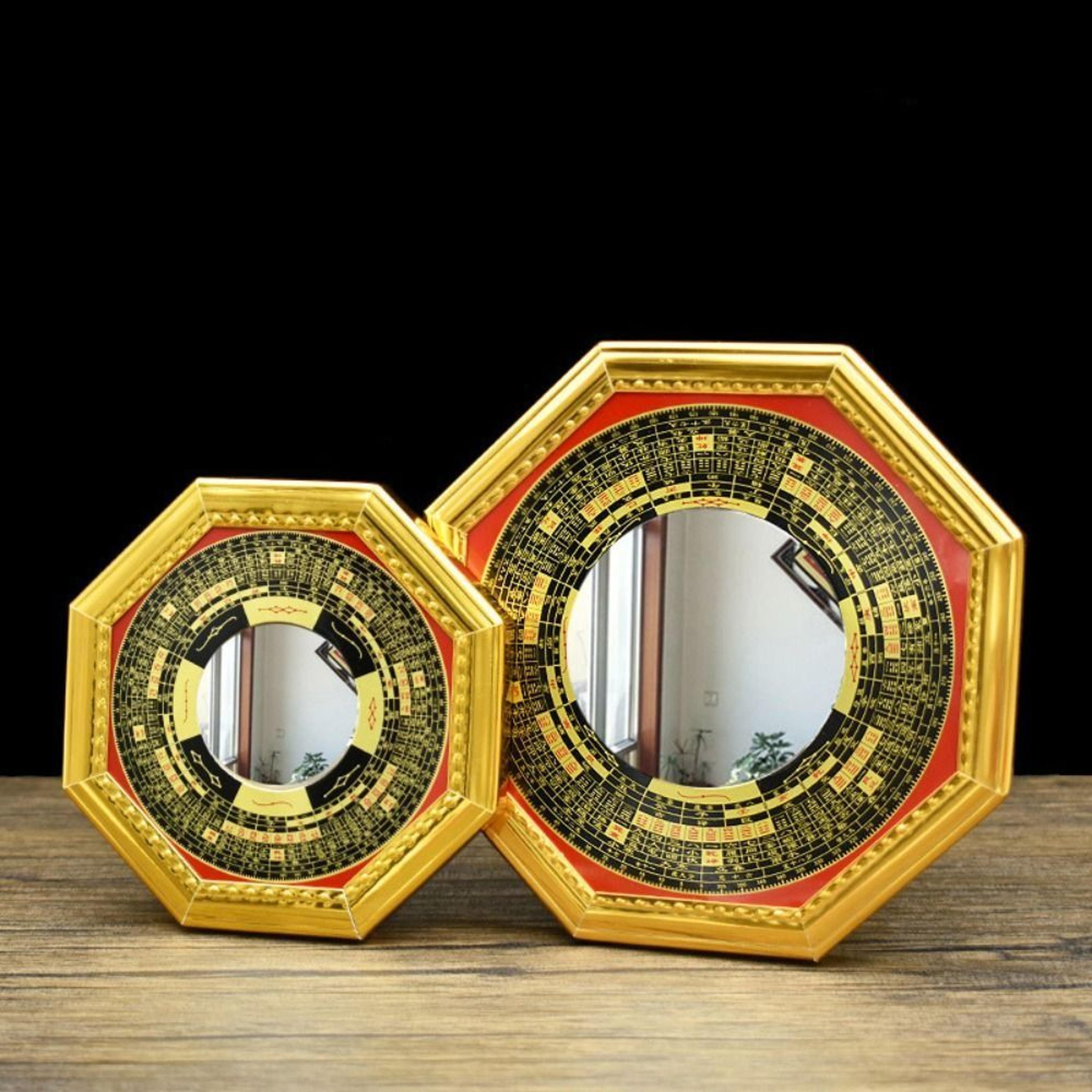 Bagua Feng Shui Mirror Octagonal Lucky Home Protection Wall Decor 3