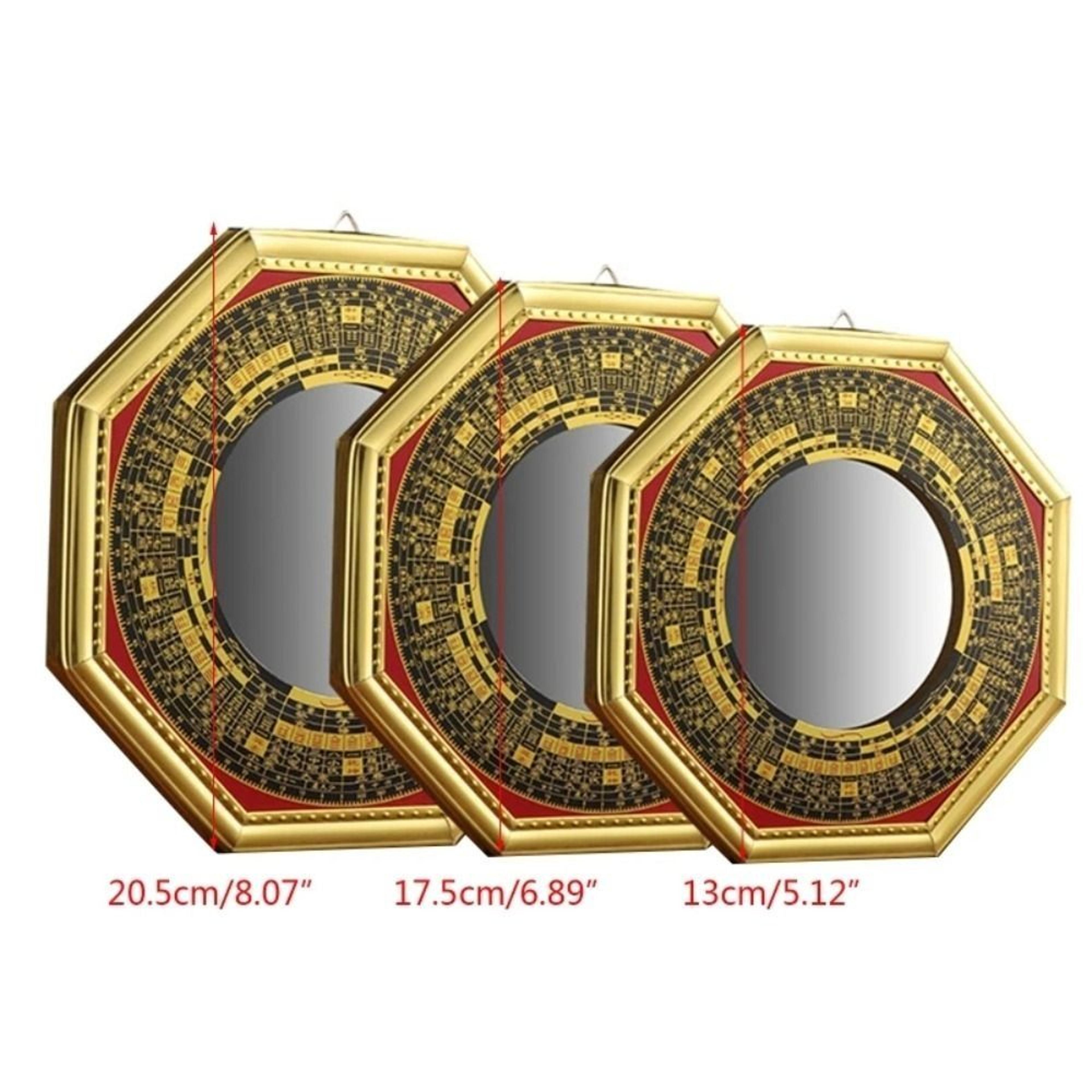 Bagua Feng Shui Mirror Octagonal Lucky Home Protection Wall Decor 5