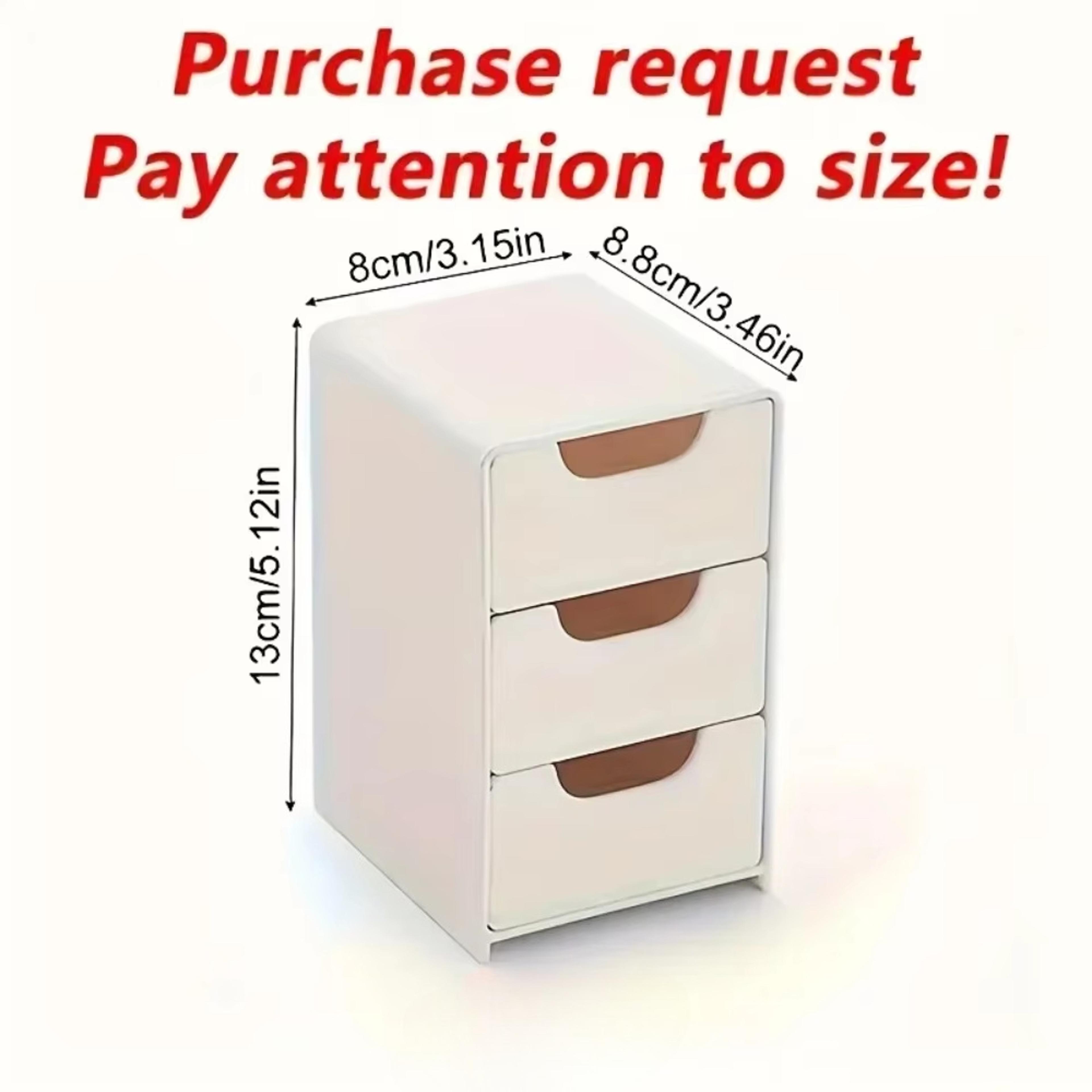 3 Tier Desk Organizer With Drawers For Office Supplies Jewelry And Cosmetics 6