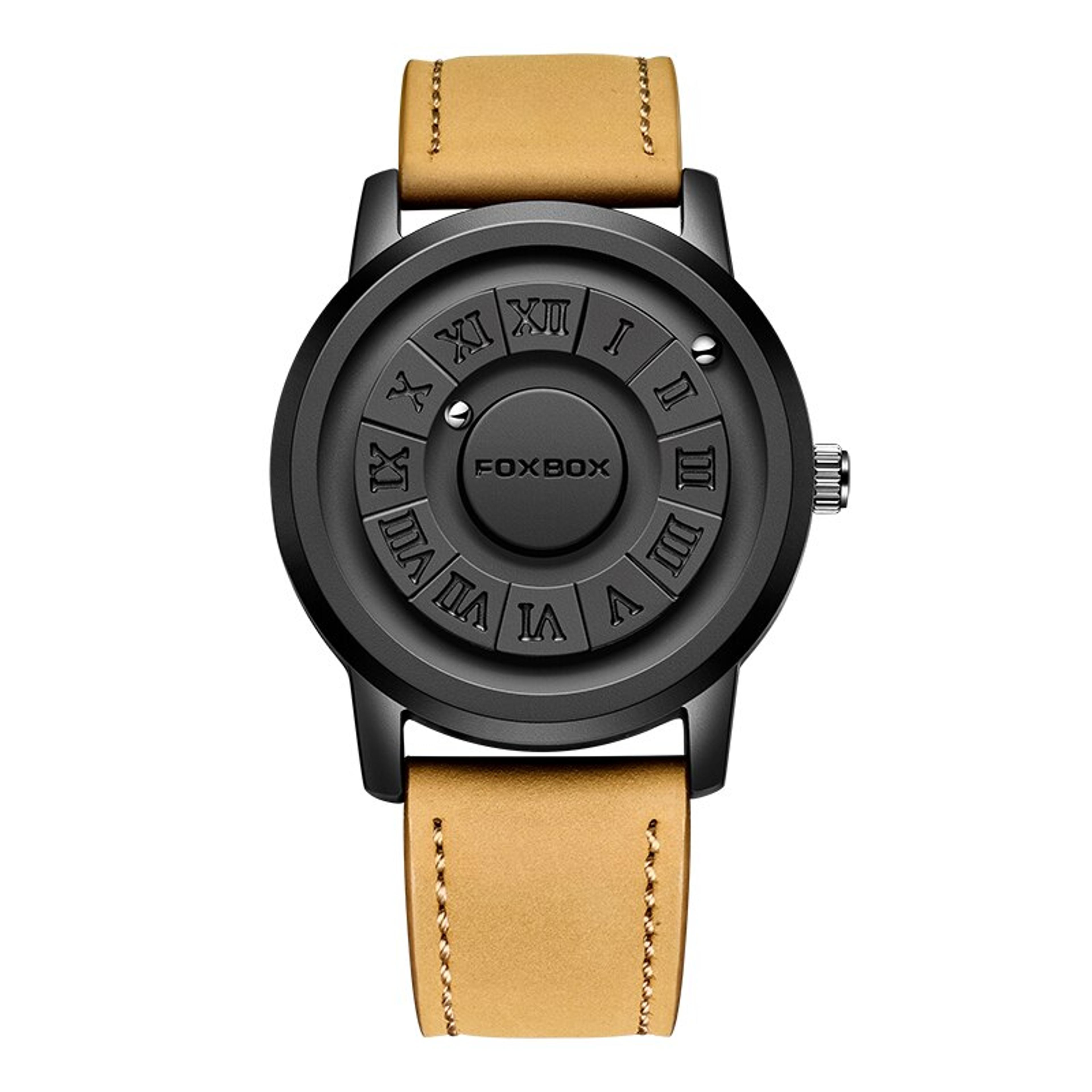 magnetic ball watch for men creative quartz sport wristwatch