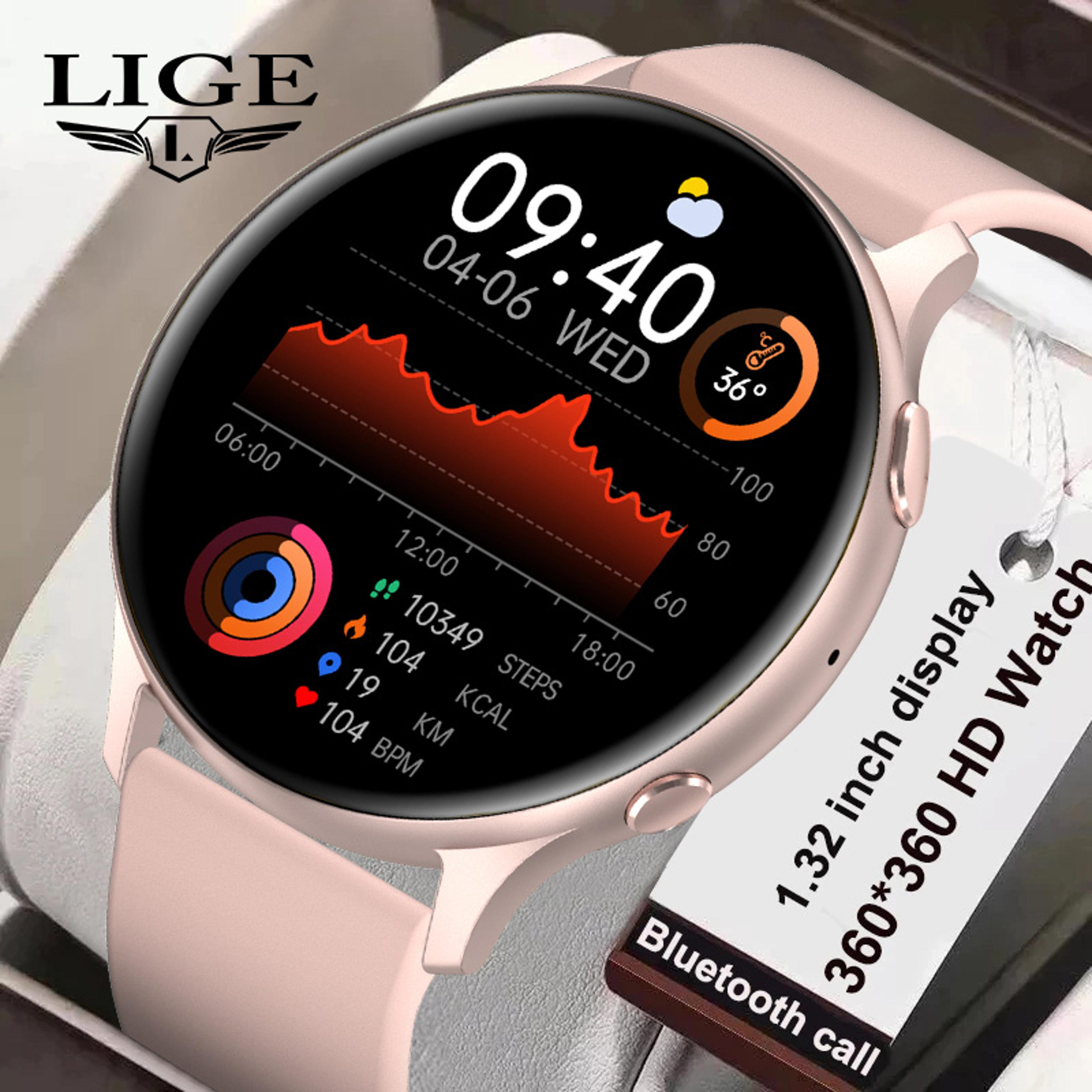 HD Bluetooth Call Smartwatch With Body Temperature Monitor And Fitness Tracking 1