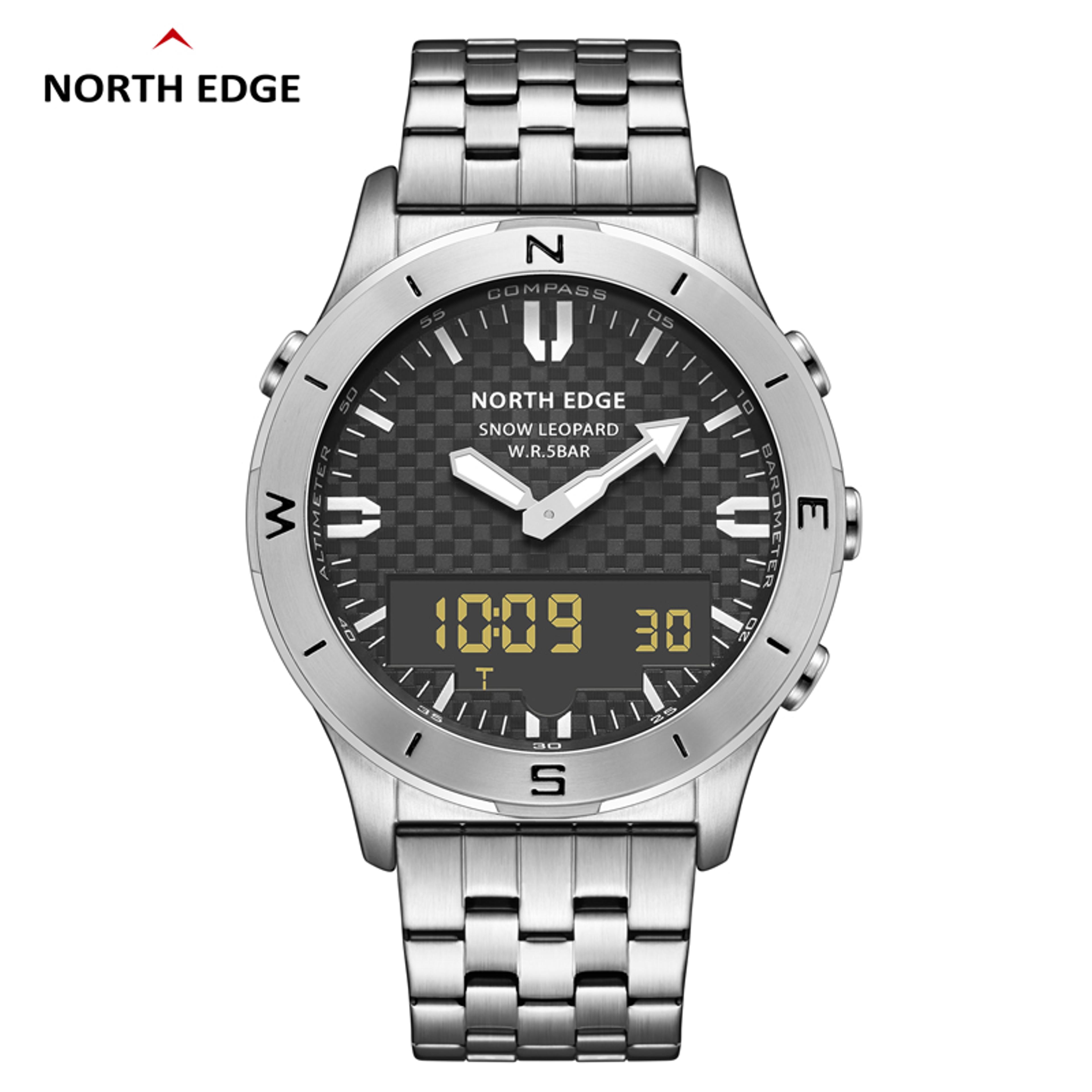 Mens Outdoor Digital Sports Watch With Compass Altimeter Barometer And 50M Water Resistance 7