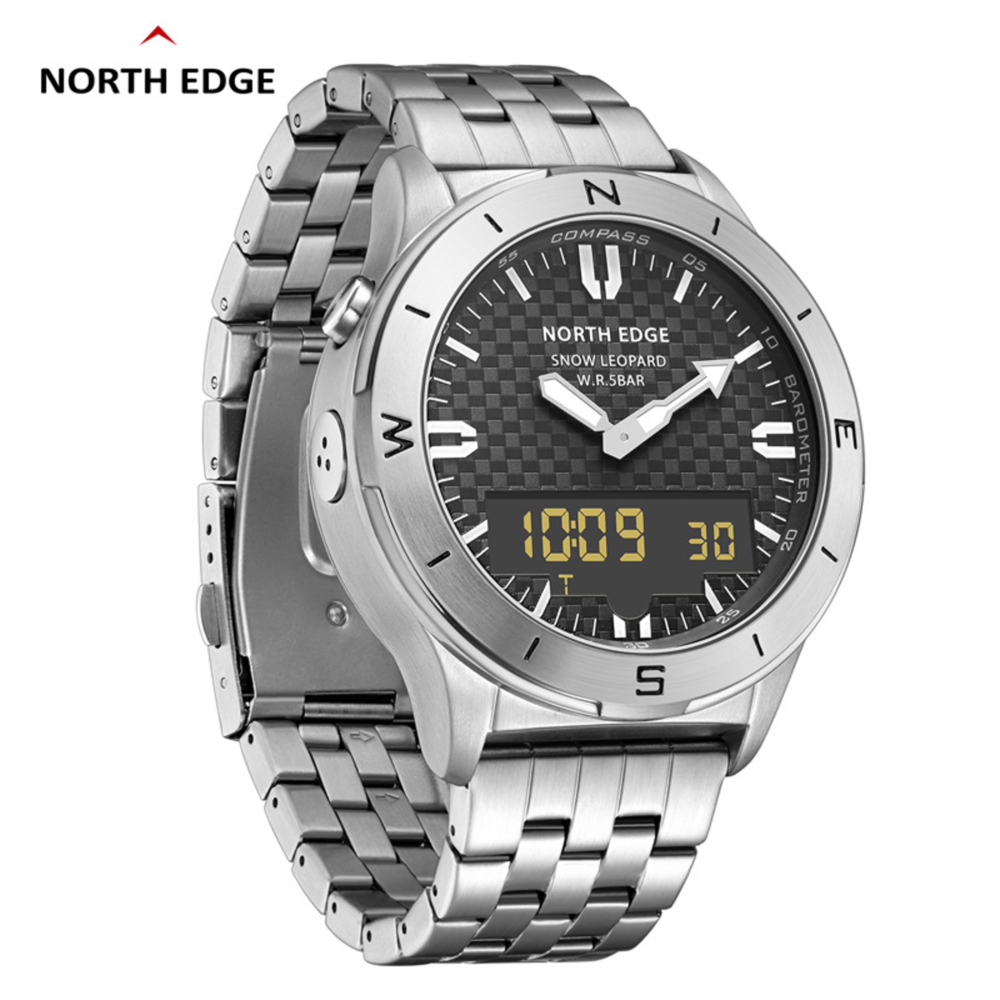 Snow Leopard Outdoor Sports Watch With Altimeter Barometer Compass And 50M Water Resistance 1