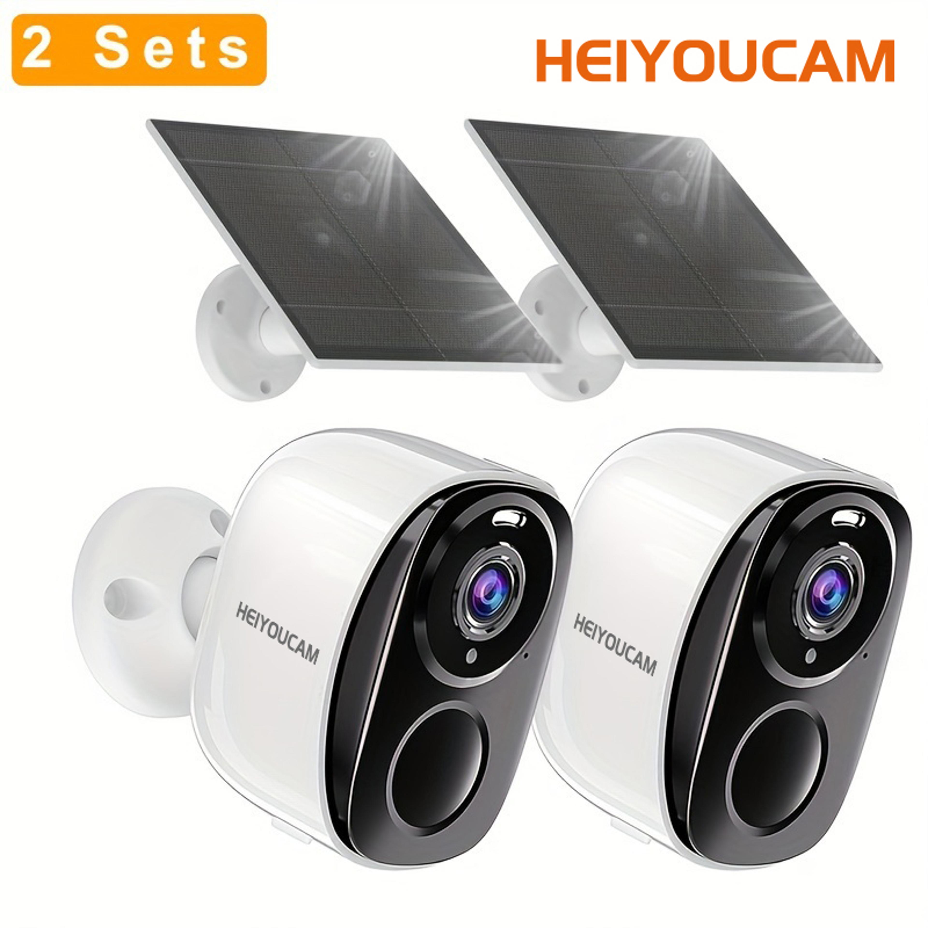 2K 3MP Wireless Outdoor Security Camera With Color Night Vision And Siren 7