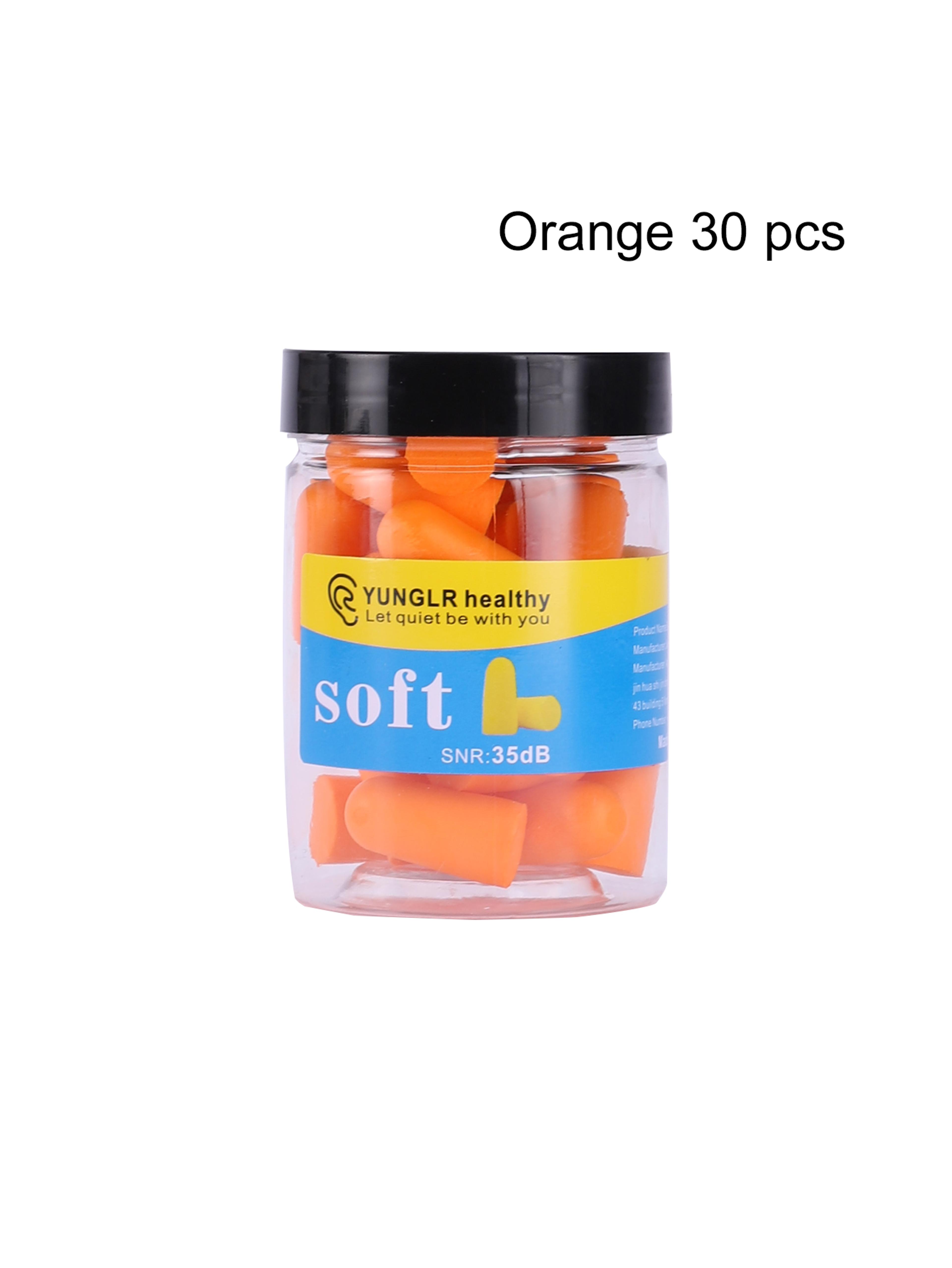 Soft Foam Noise Reduction Ear Plugs For Sleeping Travel Study And Work 7