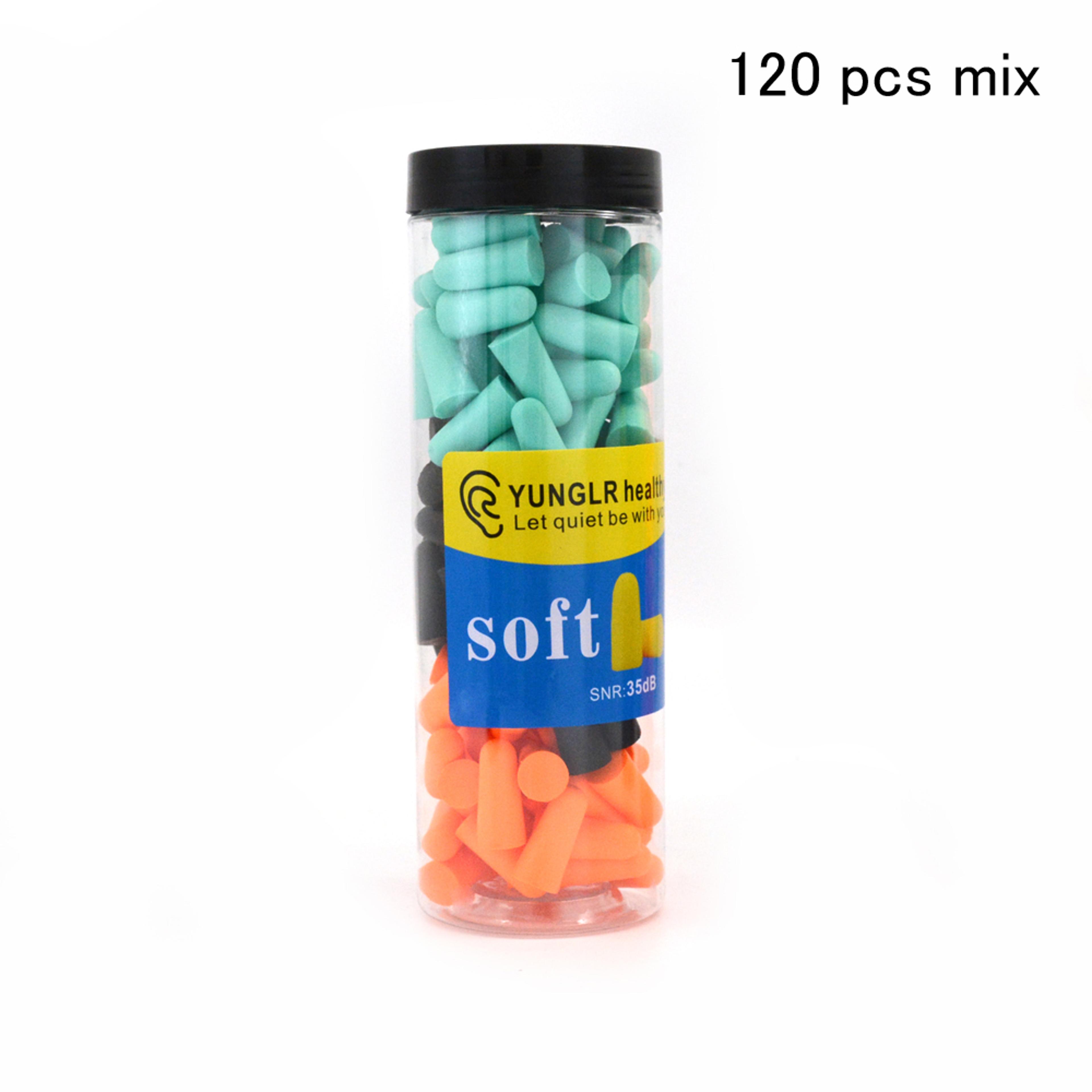 Soft Foam Noise Reduction Ear Plugs For Sleeping Travel Study And Work 8