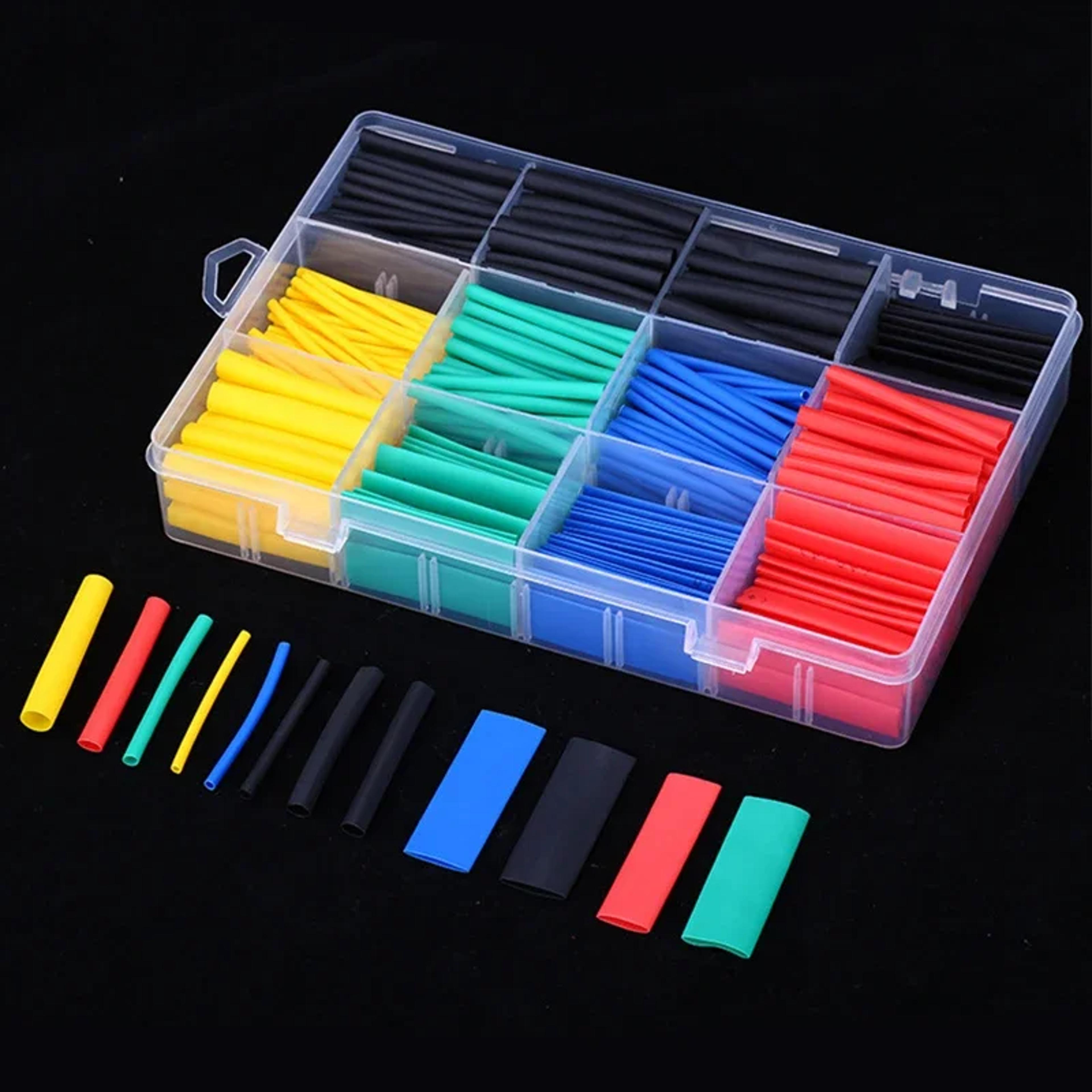 Heat Shrink Tubing Kit 21 Flame Retardant Wire Insulation And Cable Protection Sleeves 3