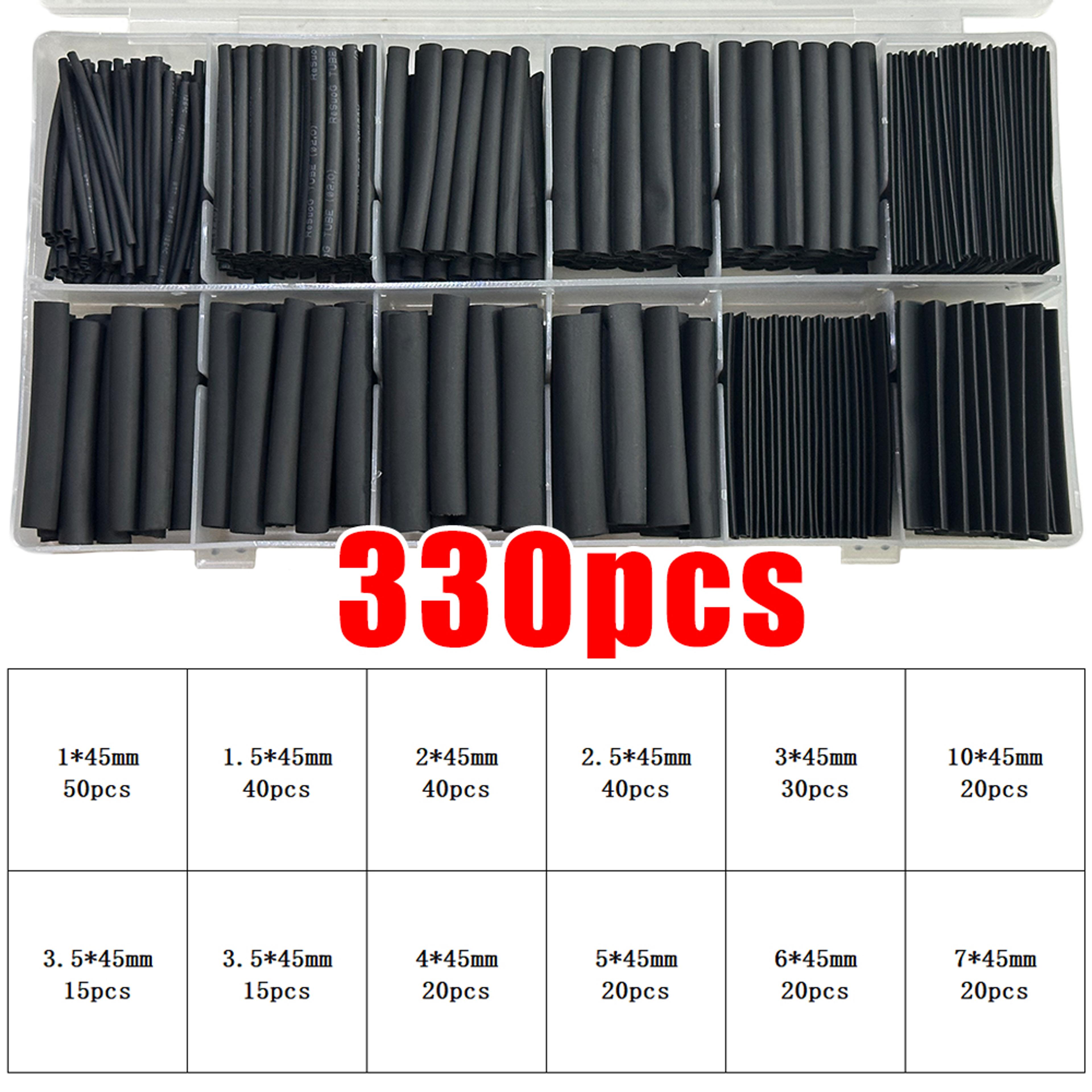Heat Shrink Tubing Kit 21 Flame Retardant Wire Insulation And Cable Protection Sleeves 6