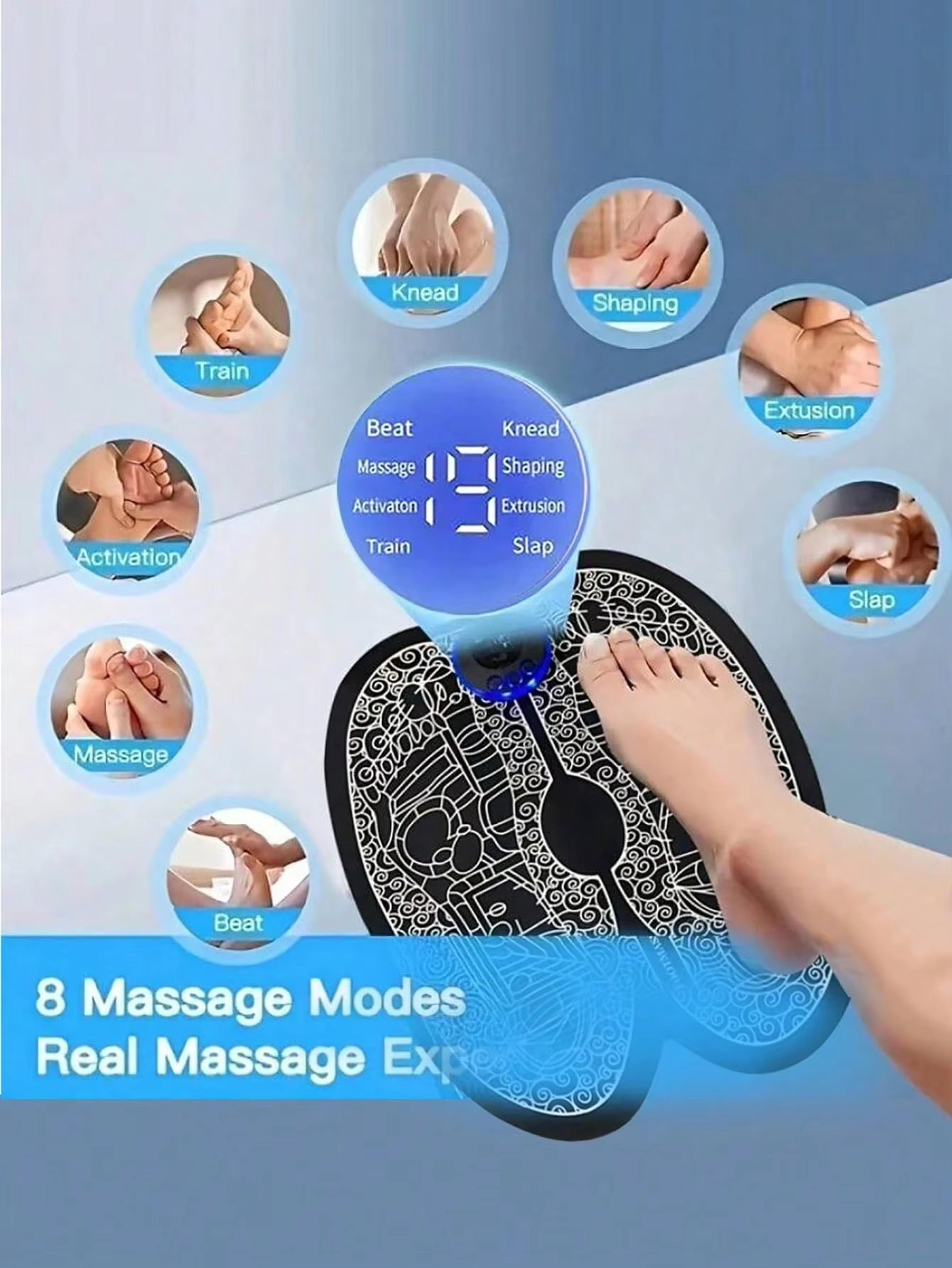 Rechargeable EMS Foot Massager Mat For Muscle Relaxation And Circulation Support 2
