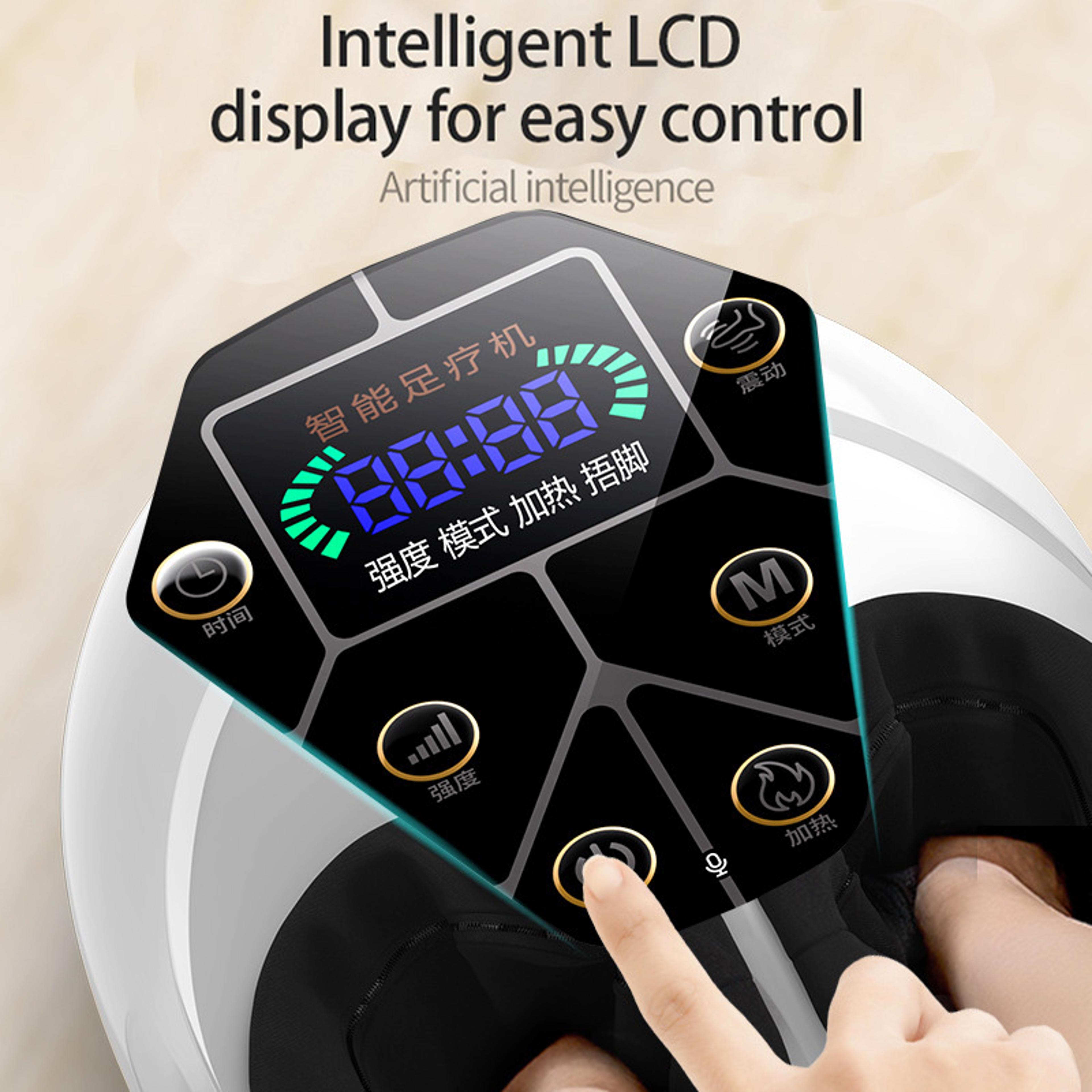Deep Kneading Foot Massager With Heat Vibration And Acupressure 2