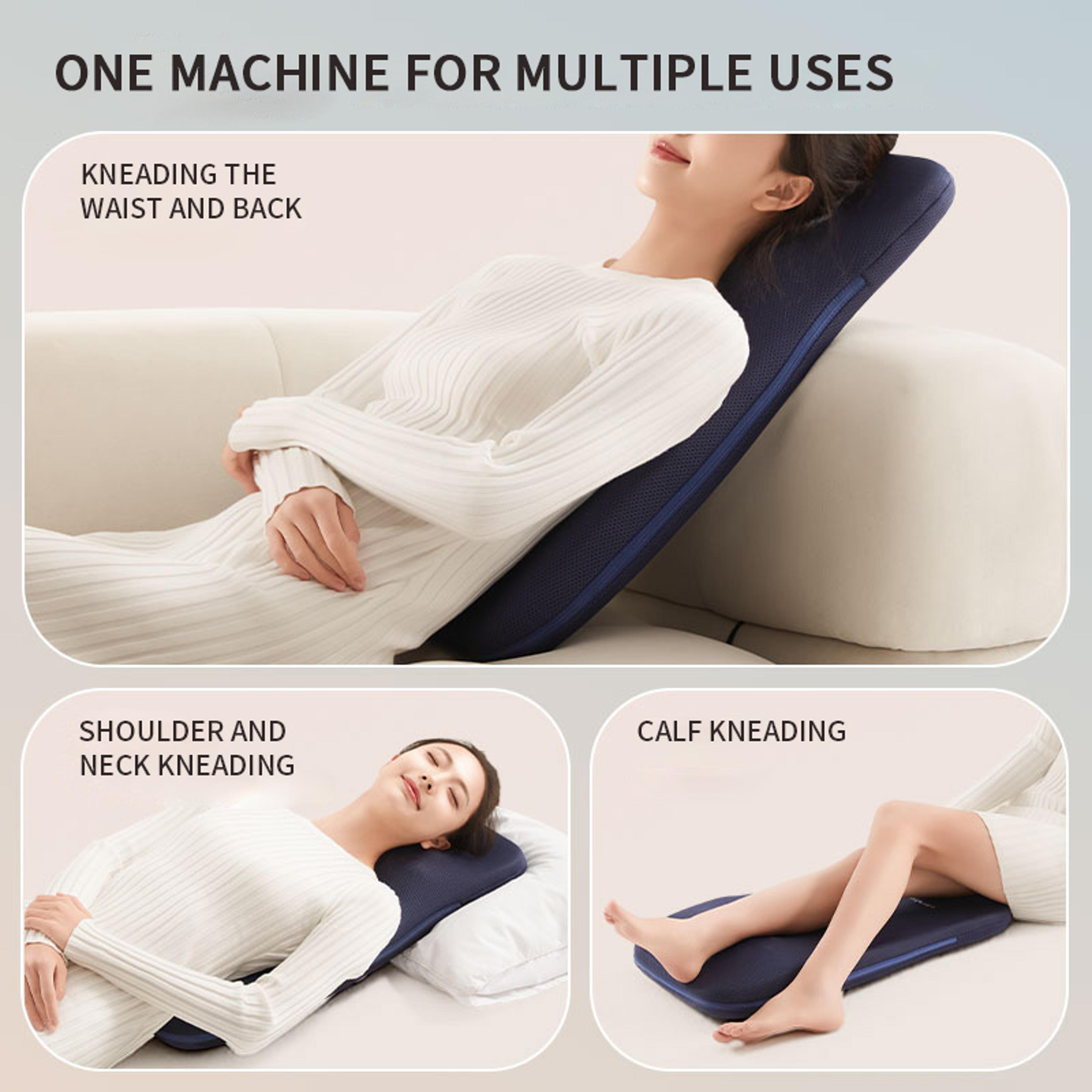 Heated Back Massager Cushion With Kneading Spot Massage 3