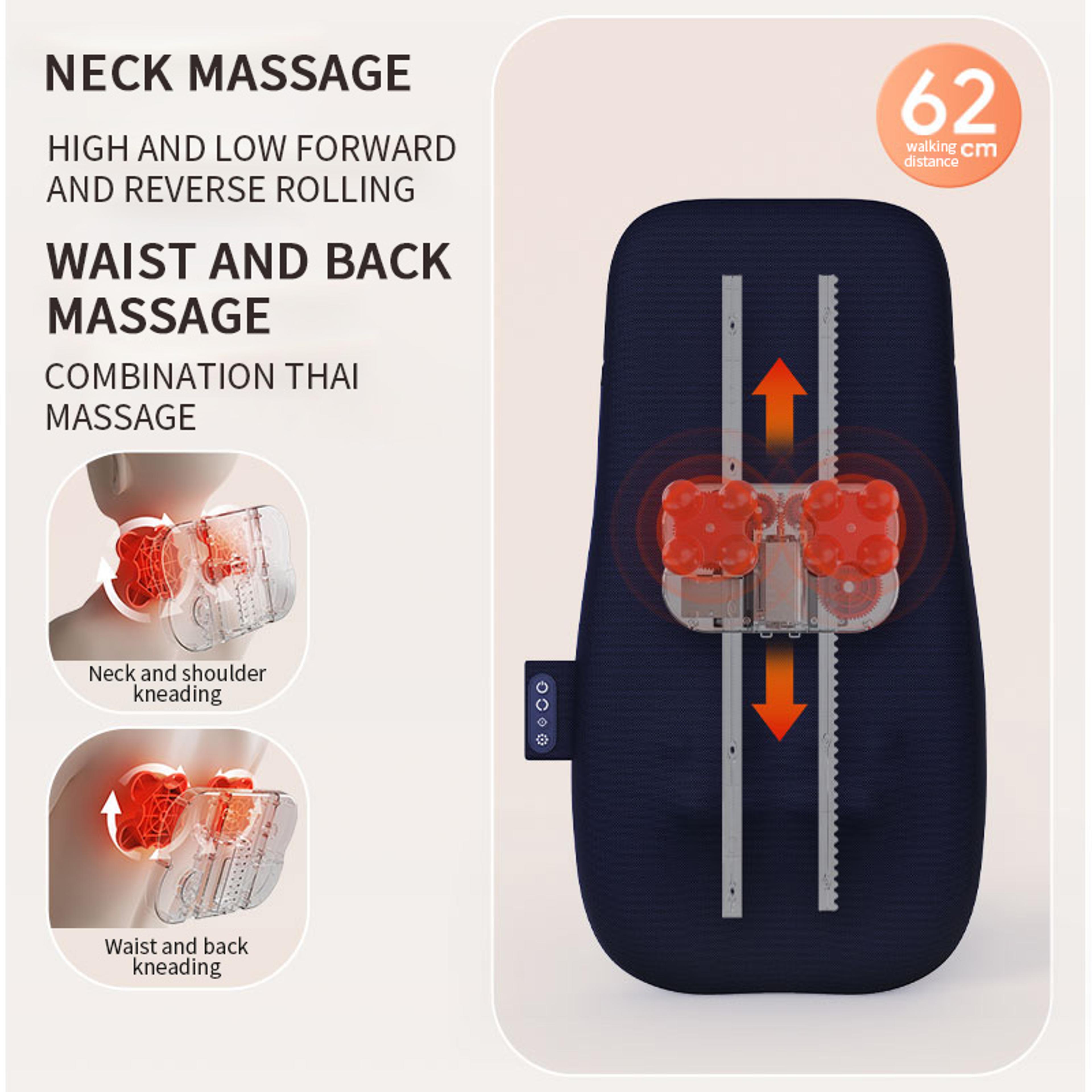 Heated Back Massager Cushion With Kneading Spot Massage 5
