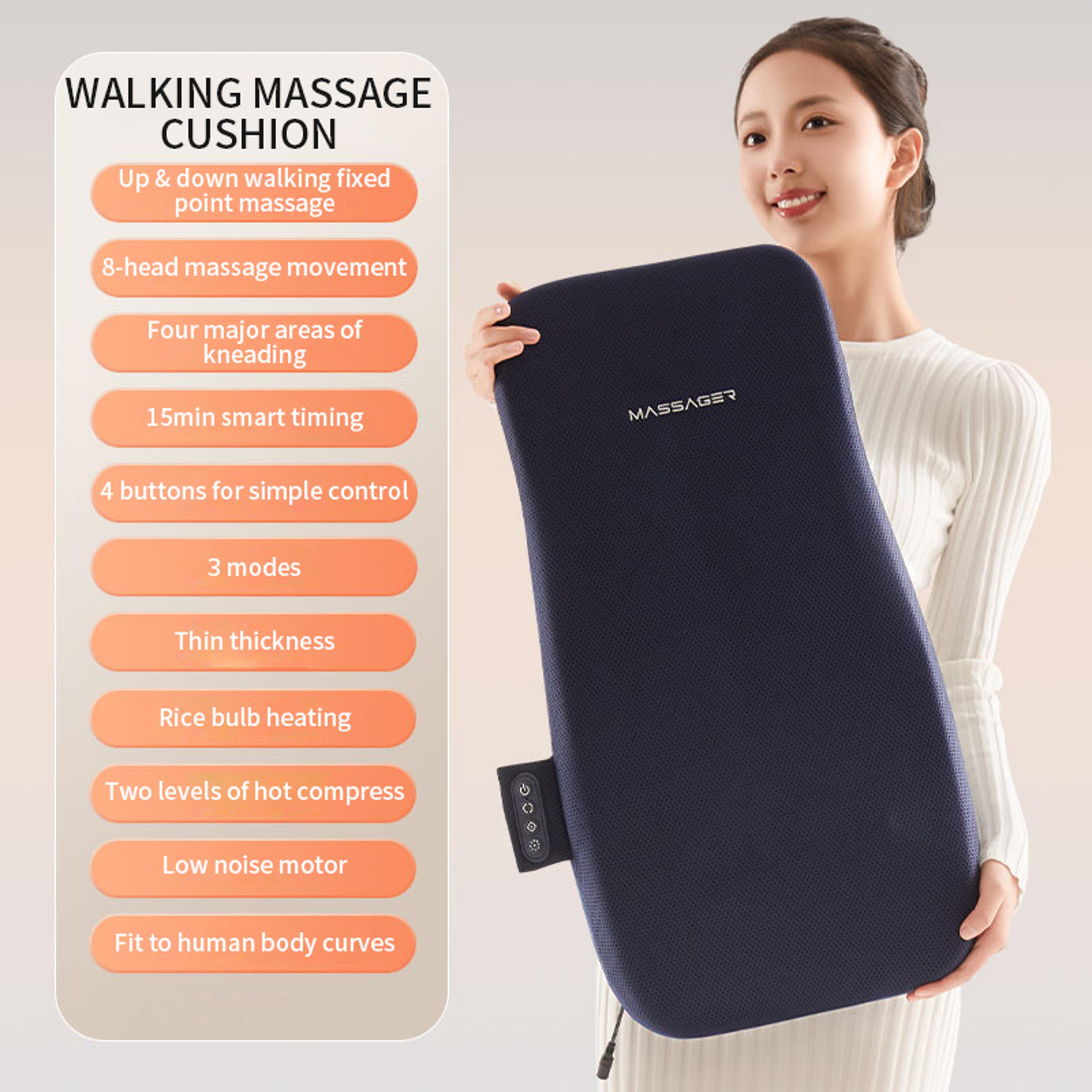 Heated Back Massager Cushion With Kneading Spot Massage 8