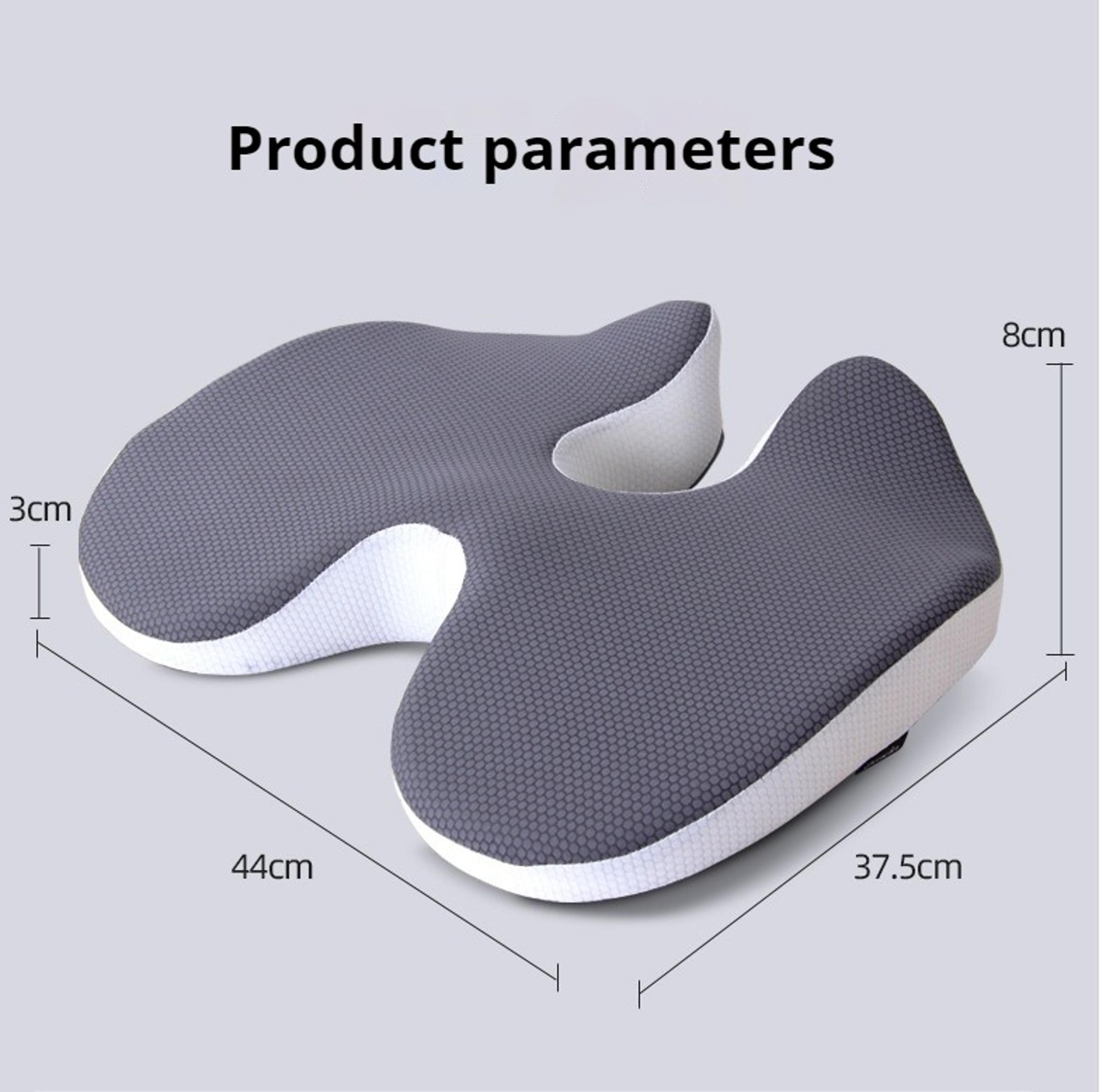 Orthopedic Memory Foam Seat Cushion For Tailbone Support And Sciatica Comfort 6
