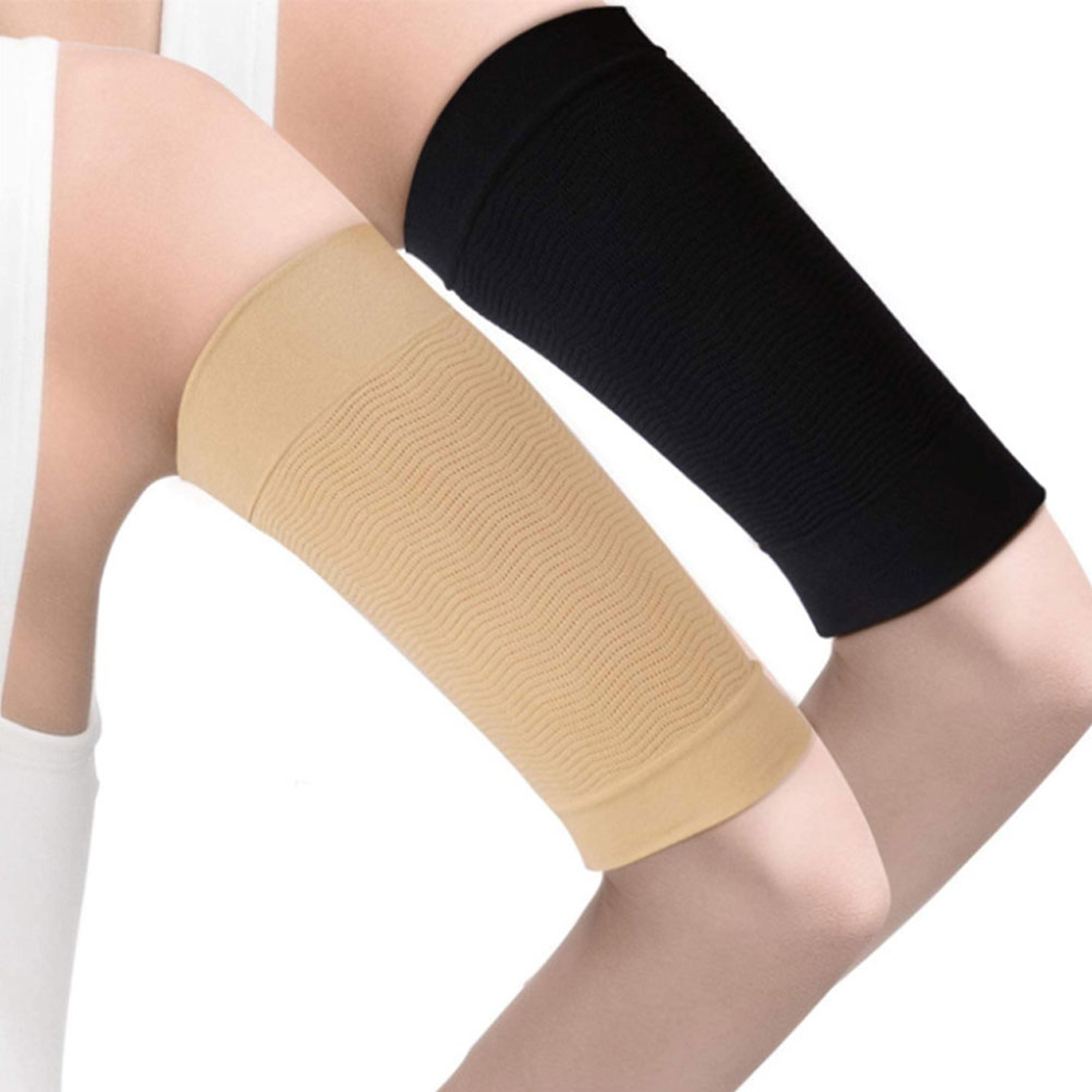 2pcs upper arm shaper compression sleeves for smooth support