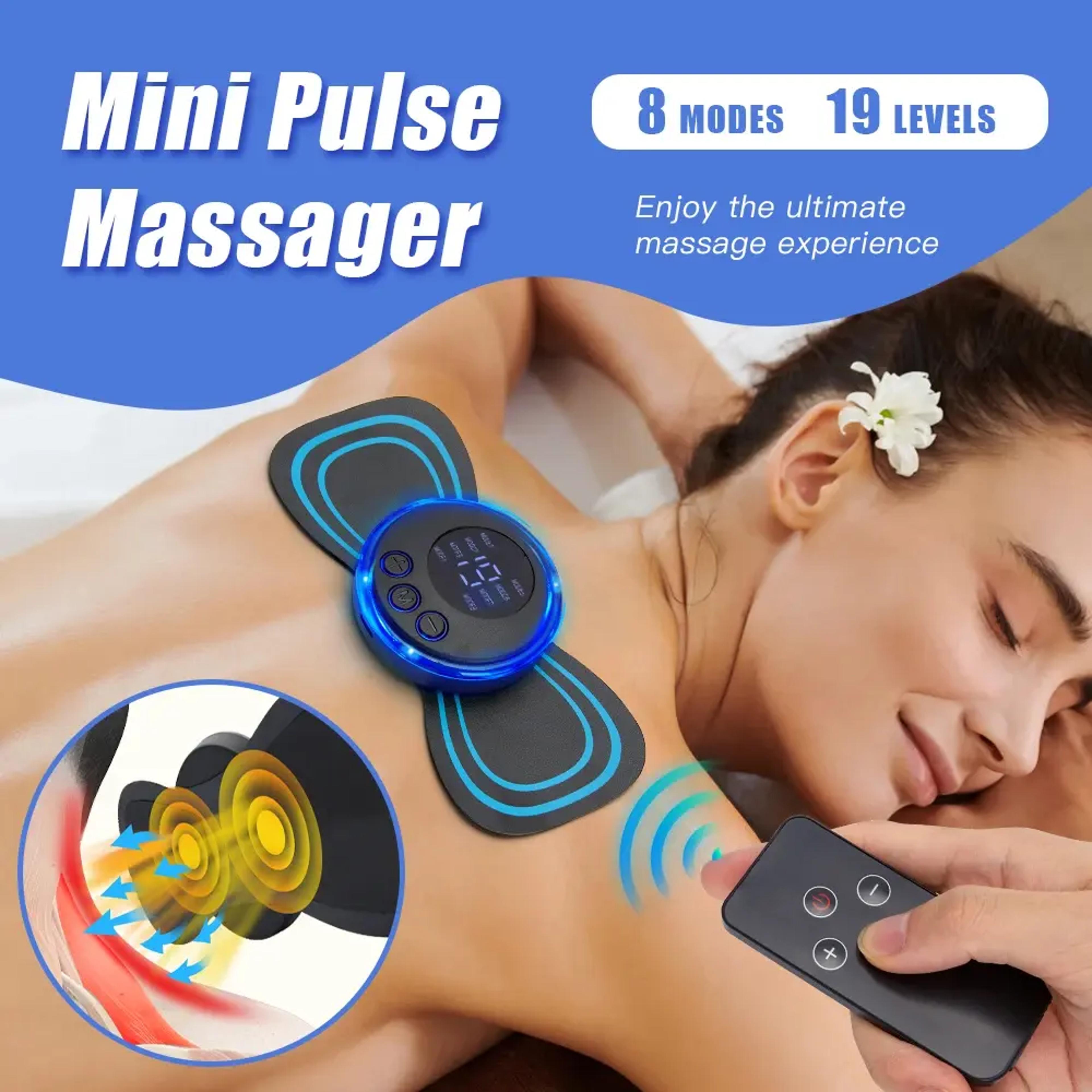Mini EMS Neck Massager With 8 Modes And 19 Intensity Levels 3