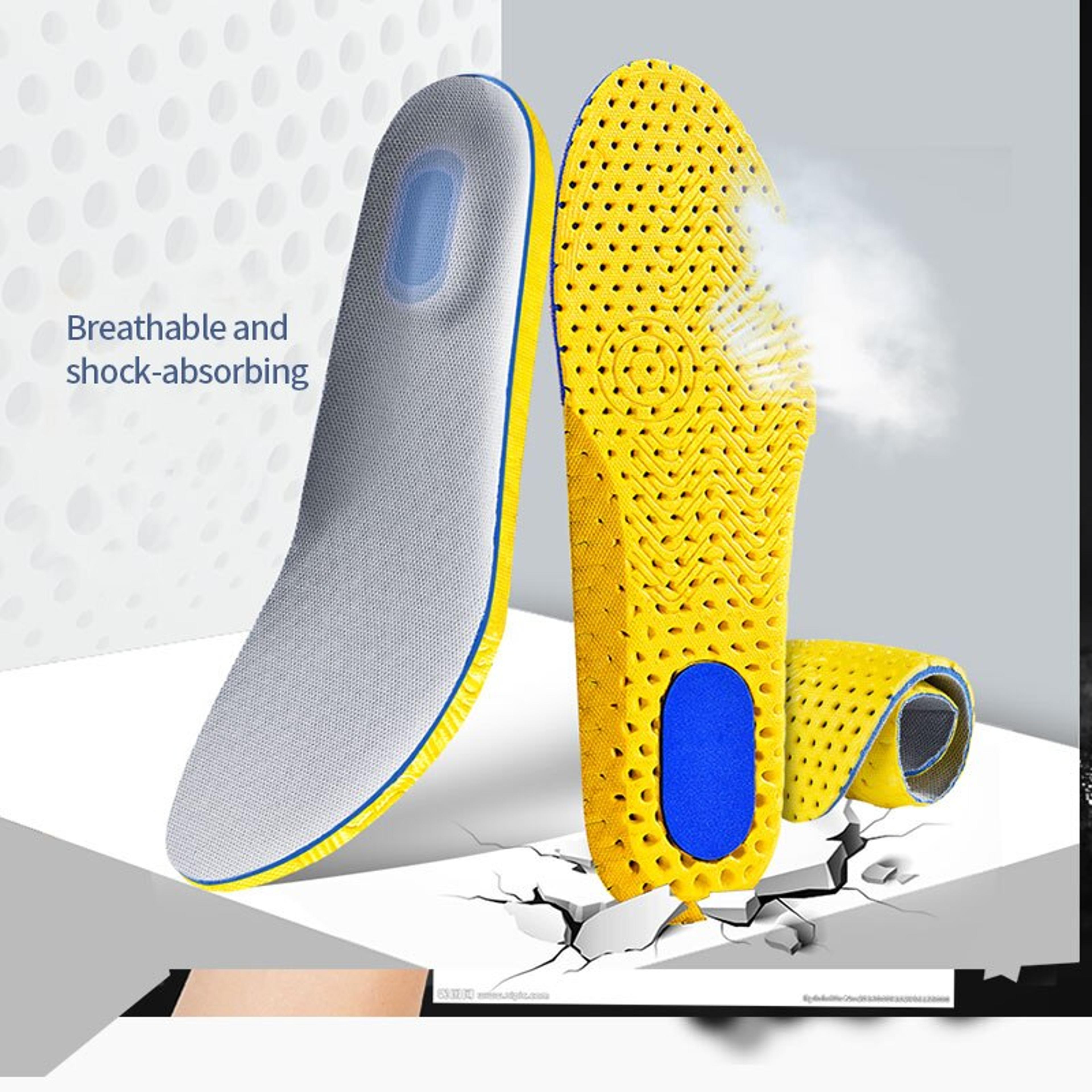 3 Pairs Memory Foam Orthopedic Insoles With Arch Support And Shock Absorption 3