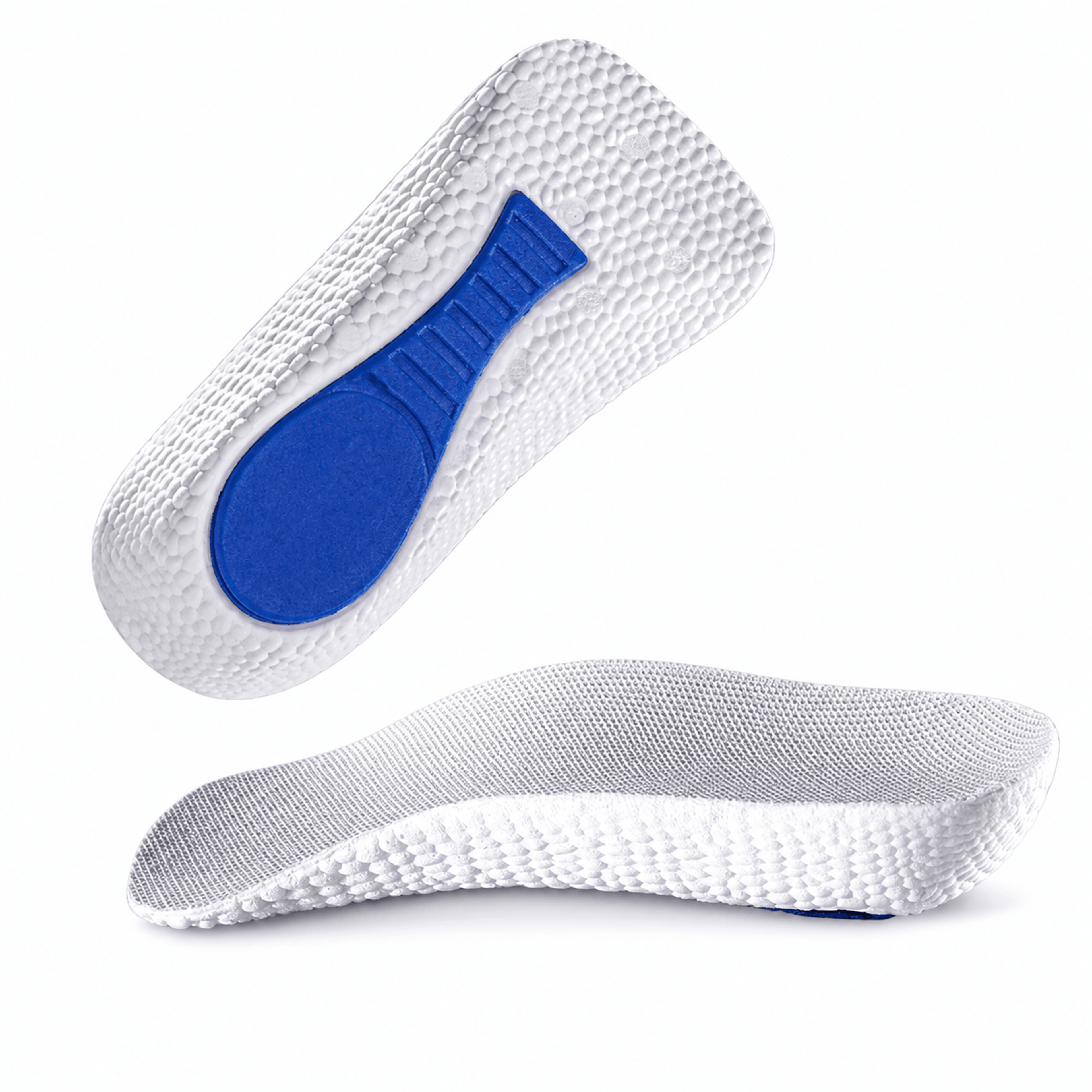 memory foam height increase insoles with arch support and concealed heel lift