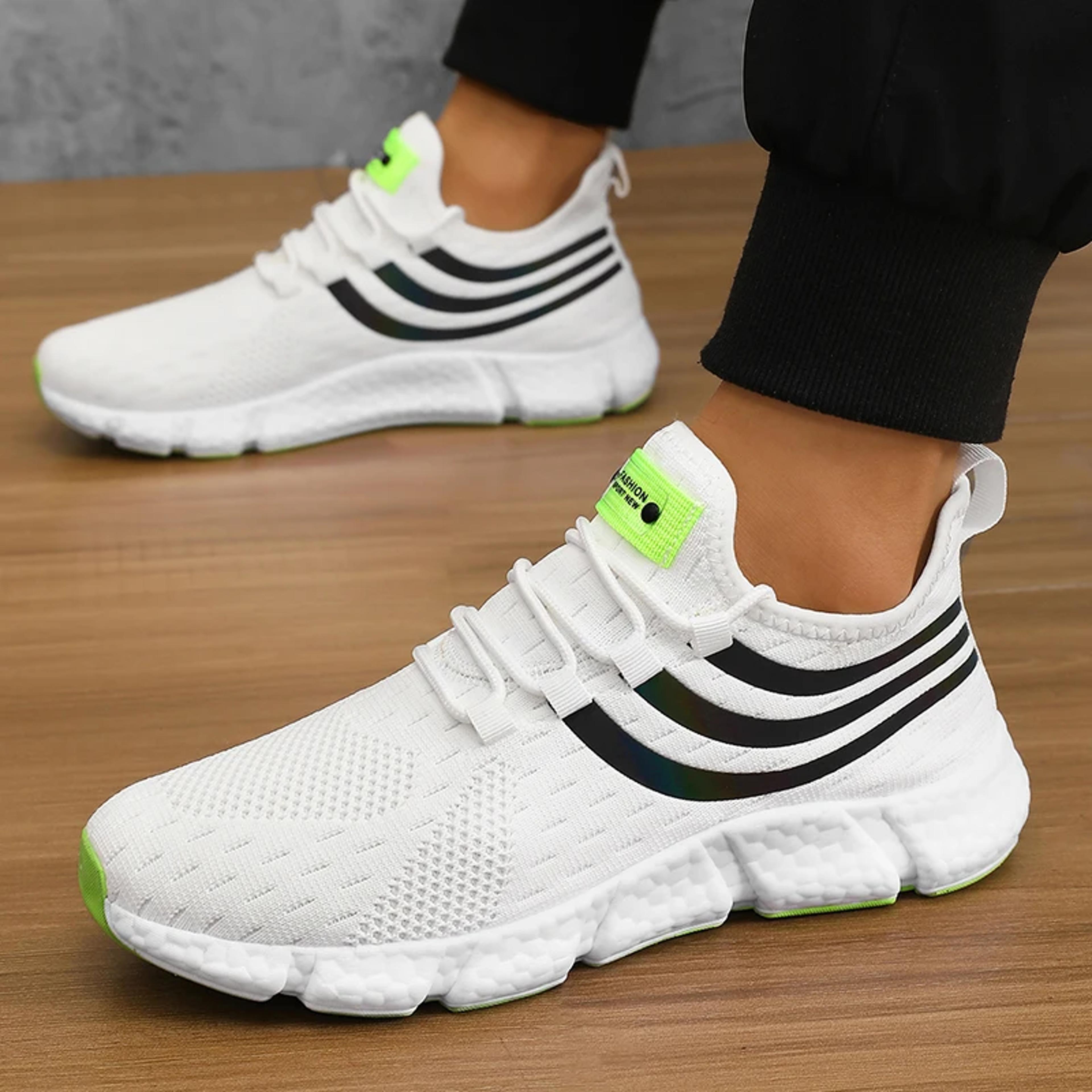 Mens Breathable Platform Sneakers Lightweight Running And Walking Shoes 6