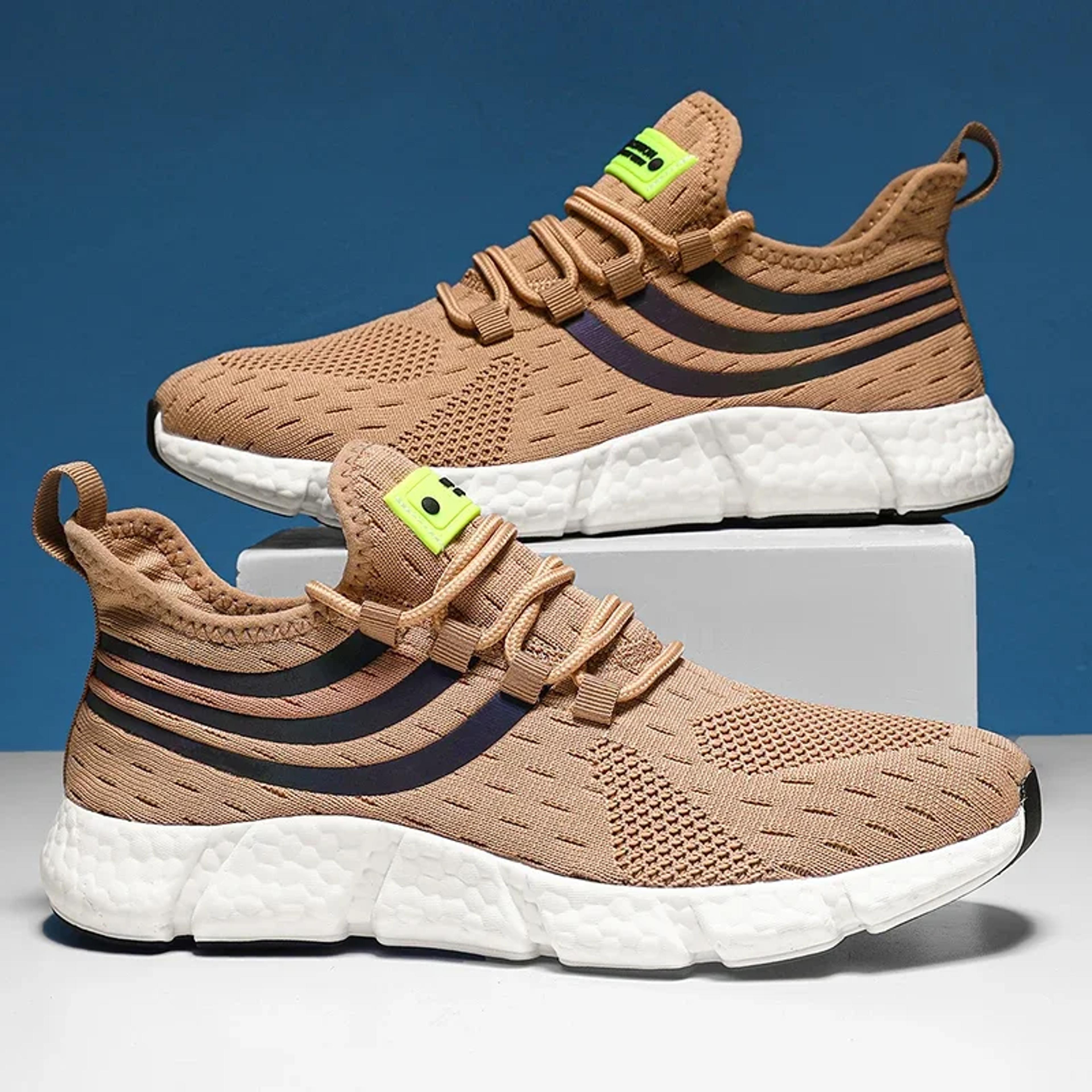 Mens Breathable Platform Sneakers Lightweight Running And Walking Shoes 11