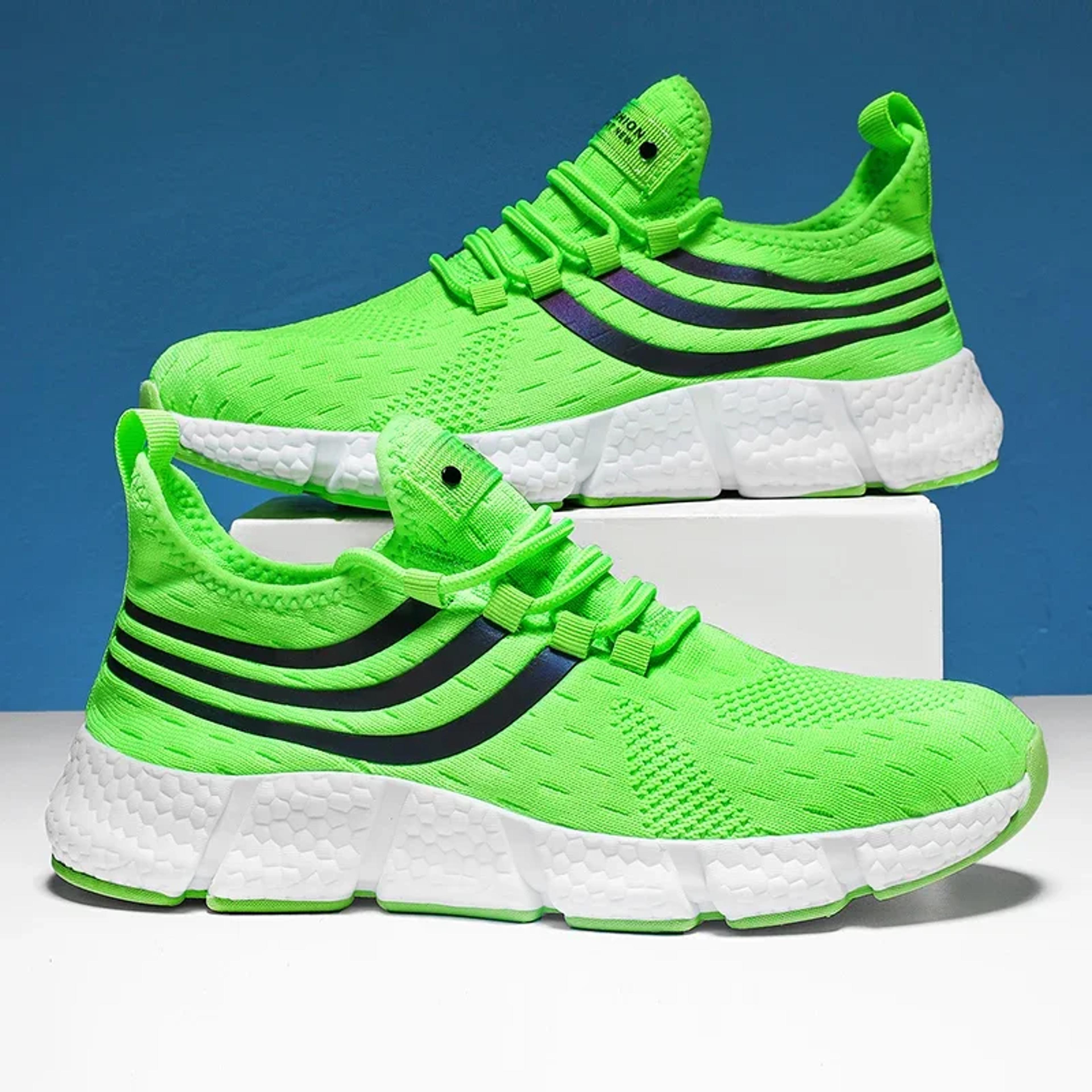 Mens Breathable Platform Sneakers Lightweight Running And Walking Shoes 12