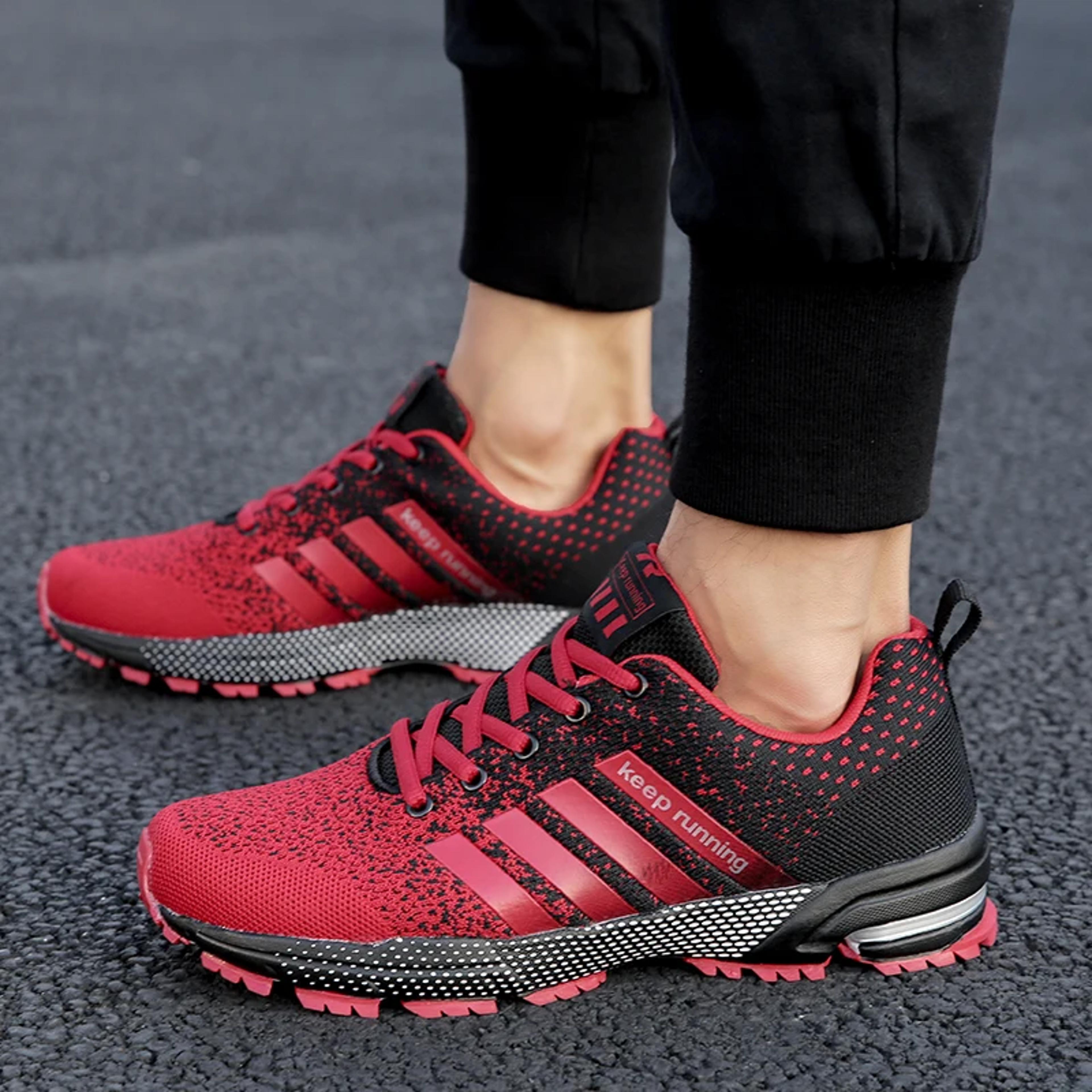 Mens Breathable Lightweight Sneakers For Walking Running And Training 5