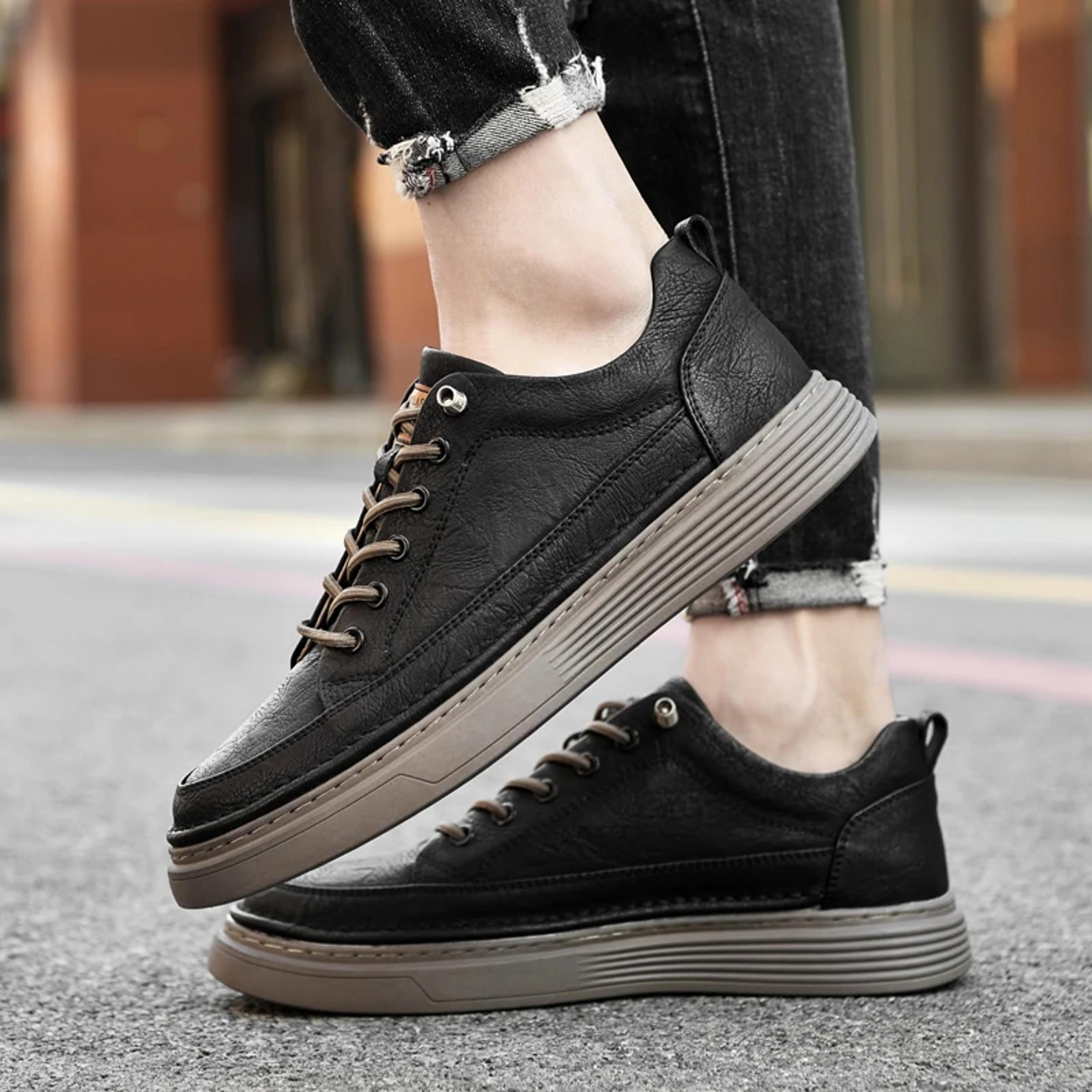 Handmade Genuine Leather Men Casual Oxford Shoes 6