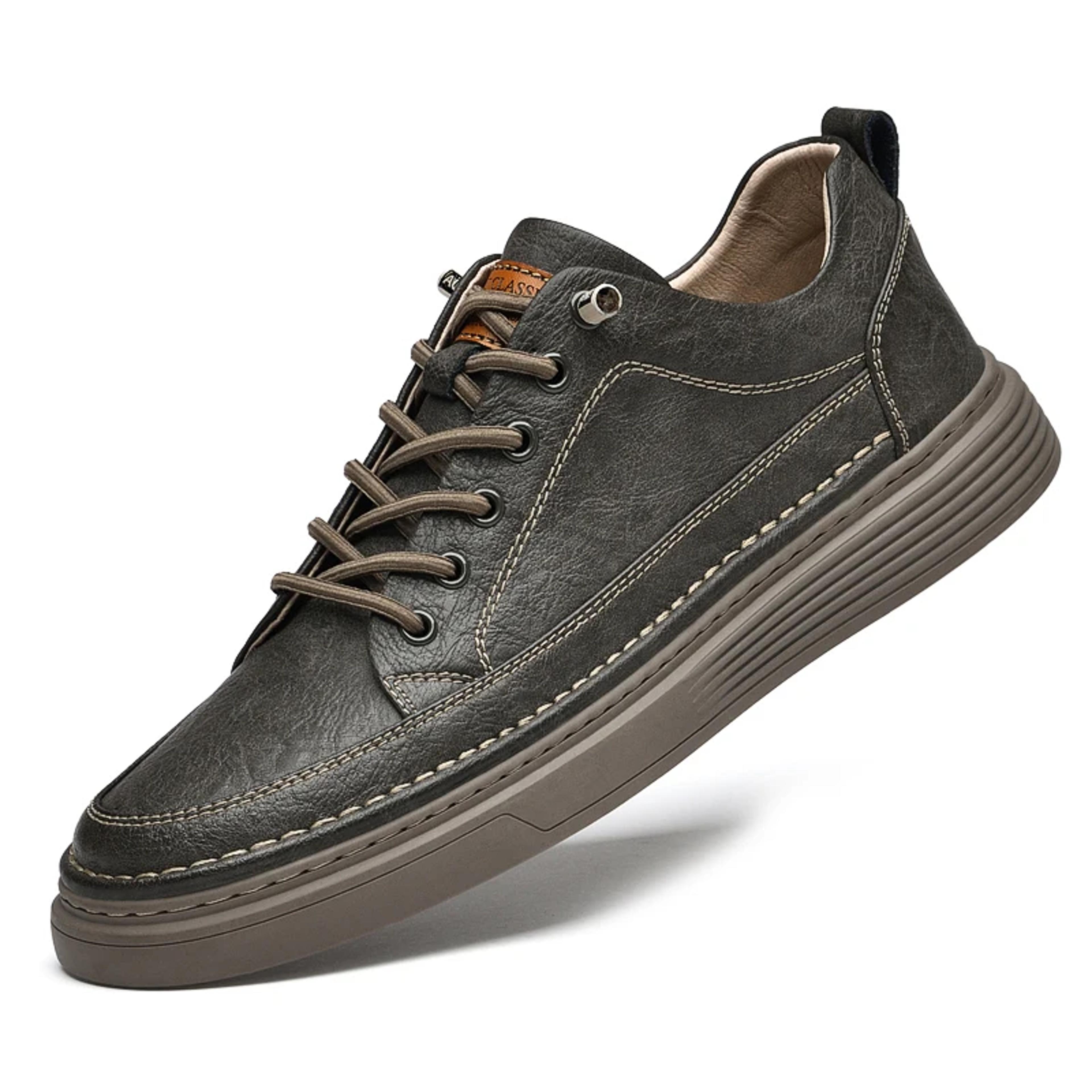 Handmade Genuine Leather Men Casual Oxford Shoes 8