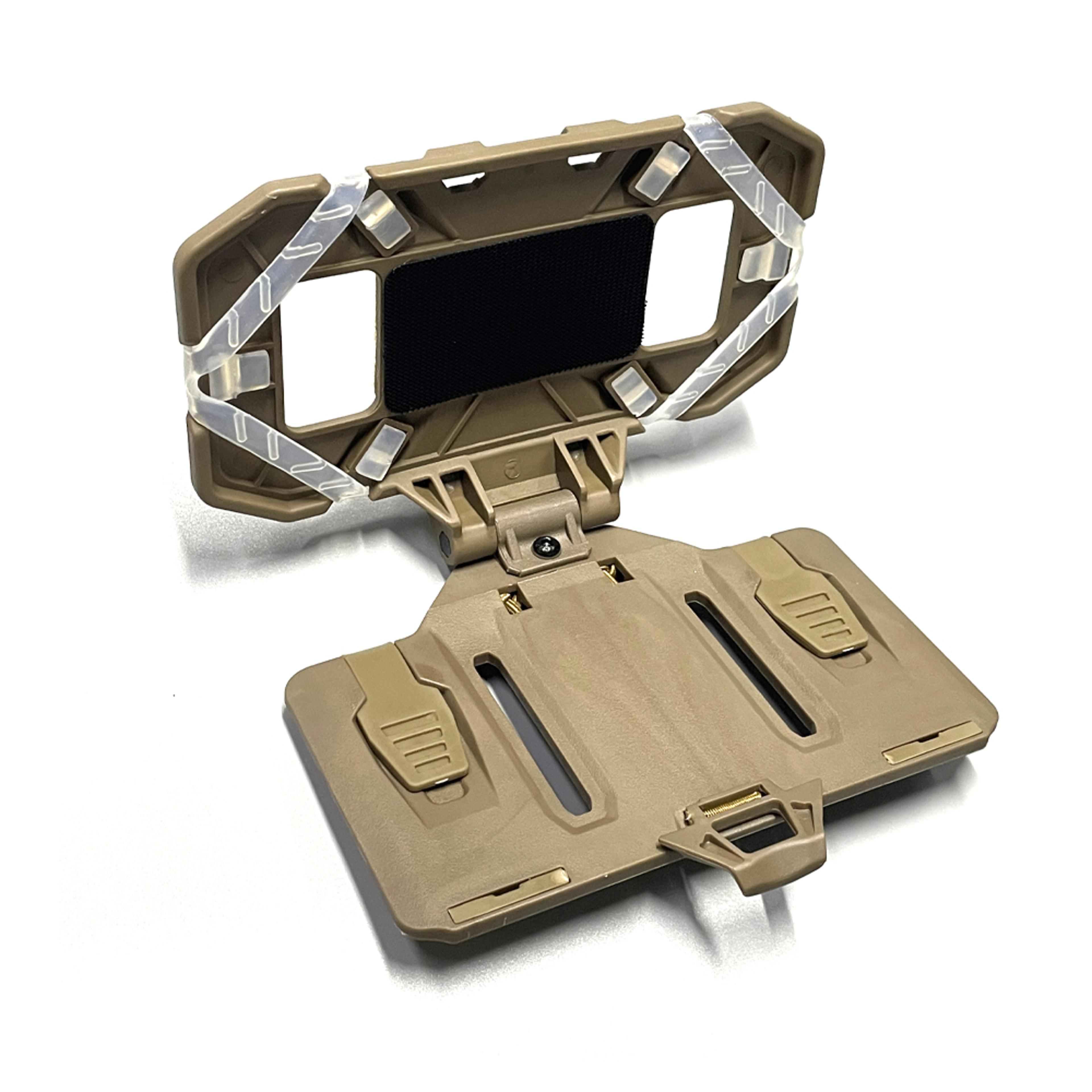 Tactical MOLLE Phone Holder Folding Navigation Board For Chest Rigs And Vests 8