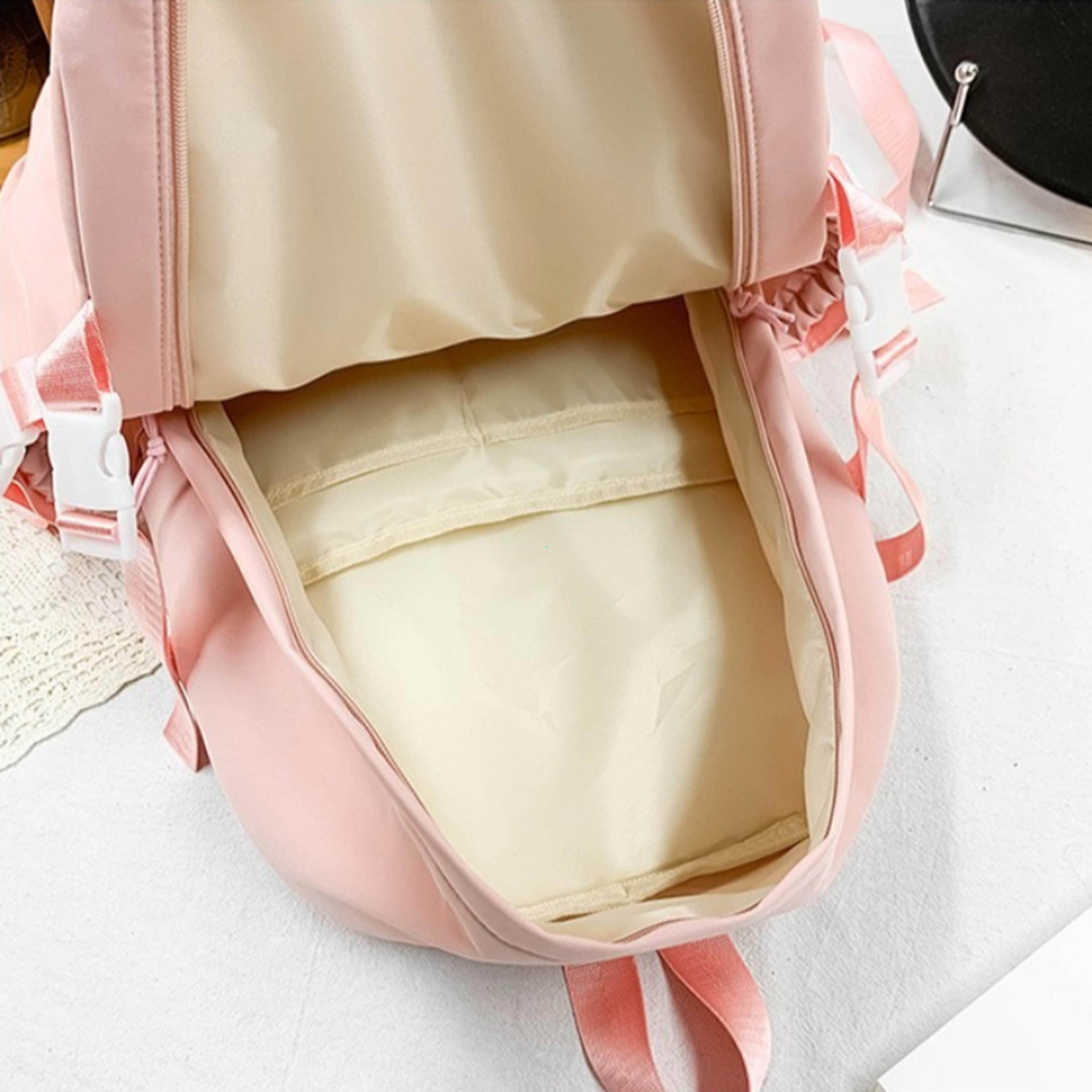 Backpack Large Capacity Transparent Display School Bag For Women 3