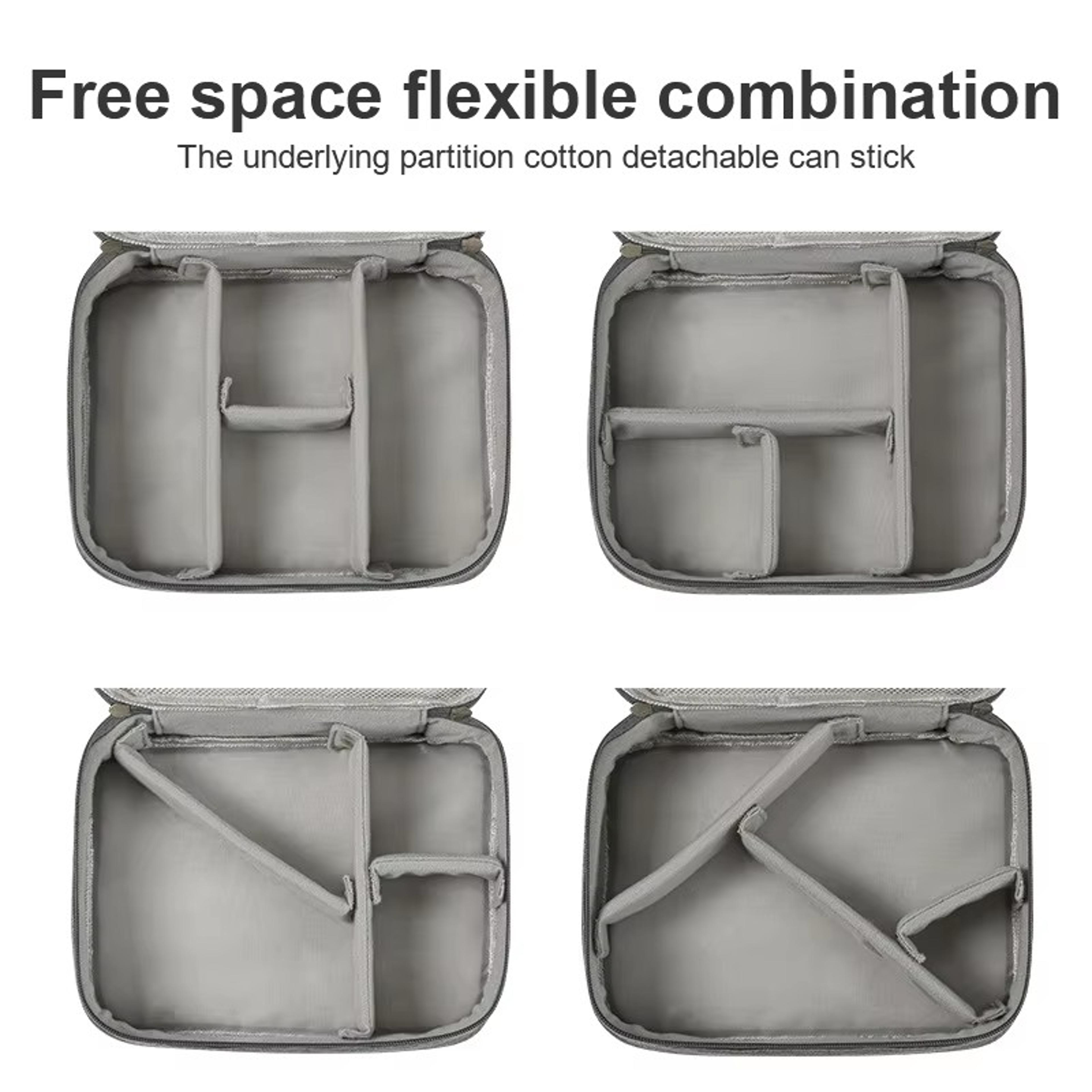 Waterproof Travel Cable Organizer Bag For Chargers USB Cords And Tech Accessories 4