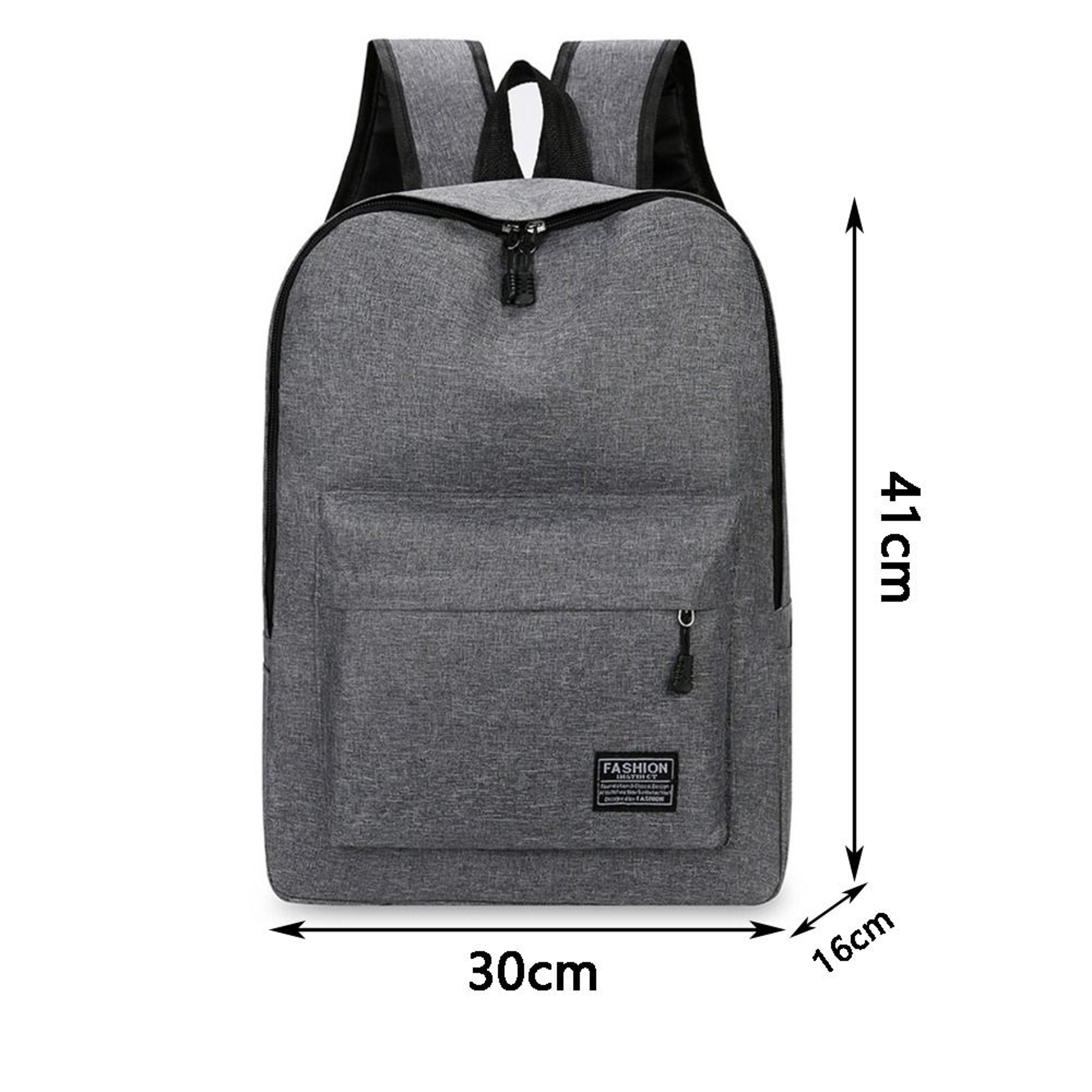 Minimalist Oxford Laptop Backpack Large Capacity Travel And School Bag 11