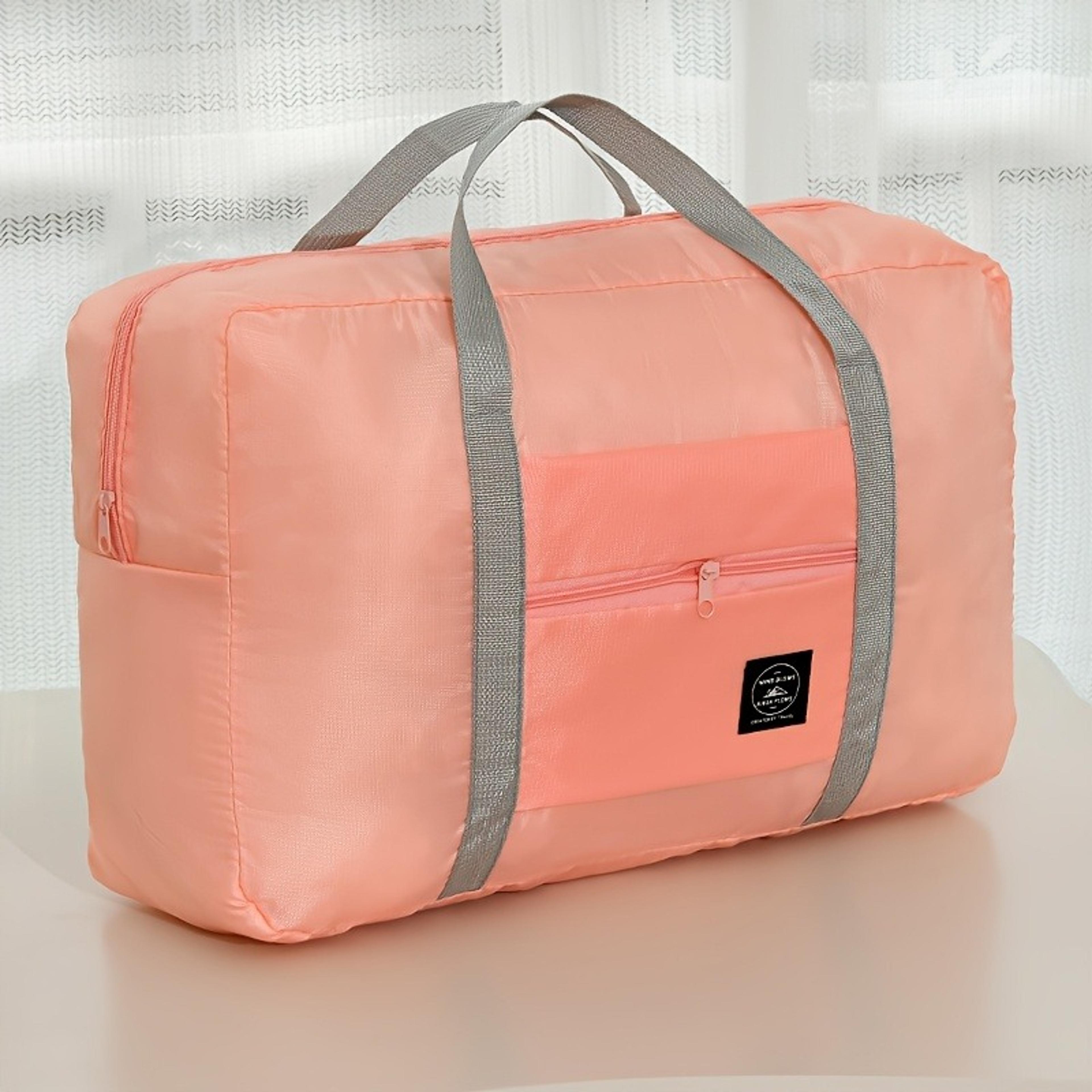 Expandable Foldable Travel Bag Large Capacity Weekender Duffel 9