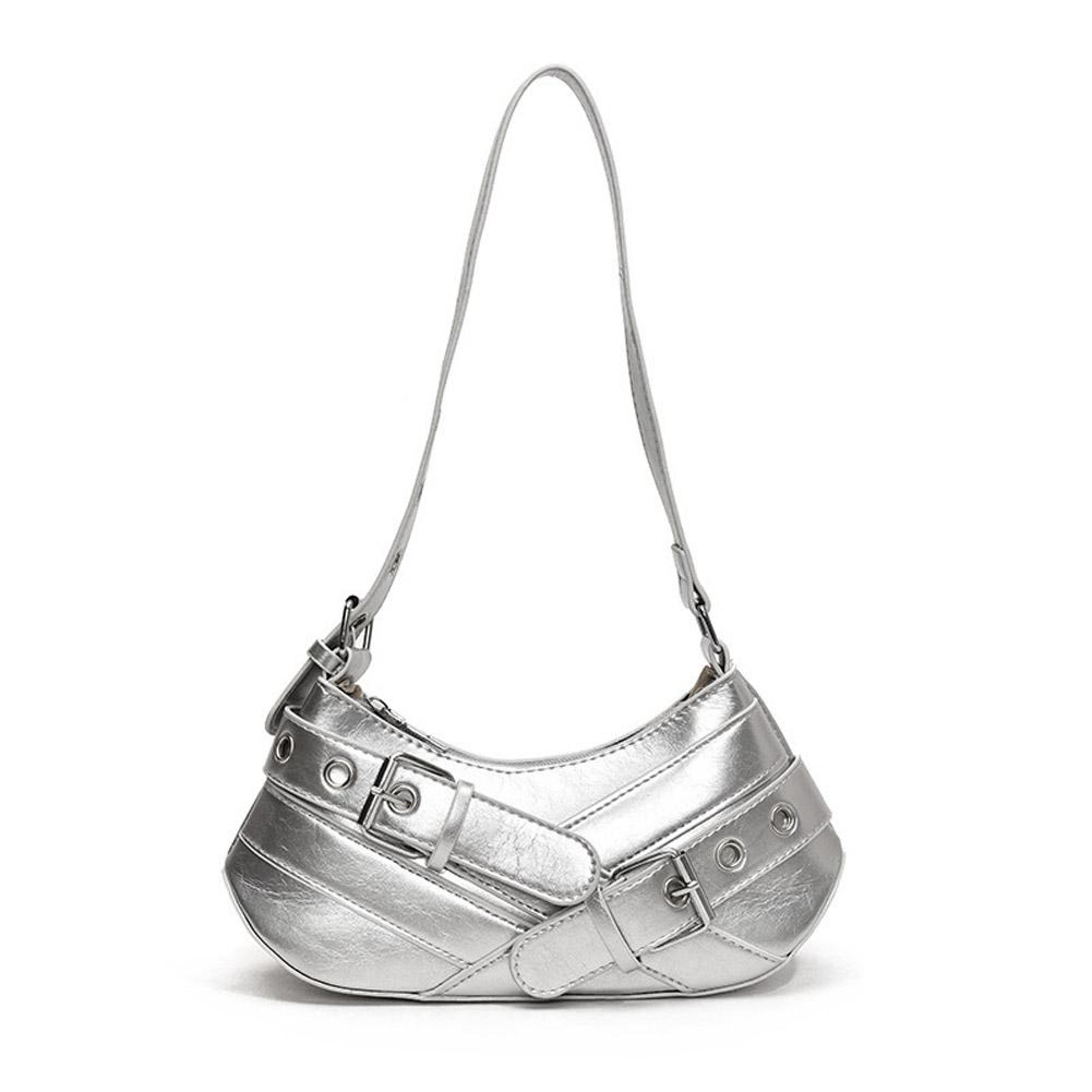 Y2K Shoulder Bag Vintage Punk Crossbody Underarm Purse For Women 8