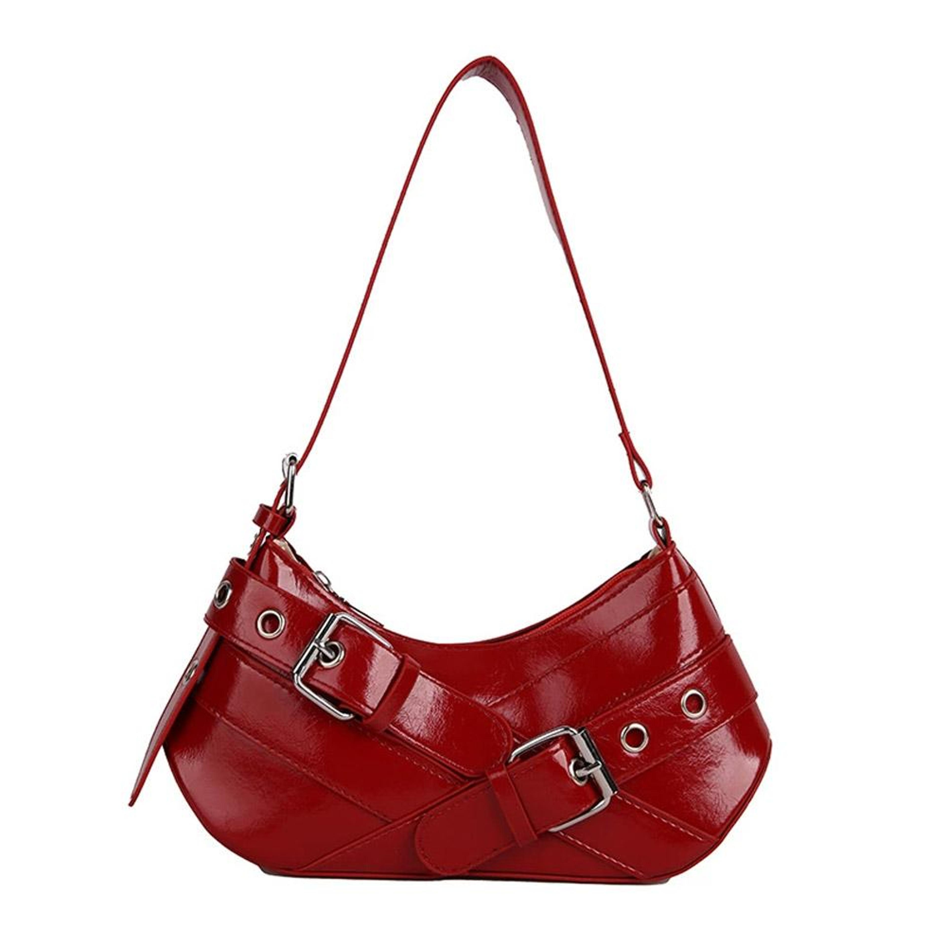 Y2K Shoulder Bag Vintage Punk Crossbody Underarm Purse For Women 9