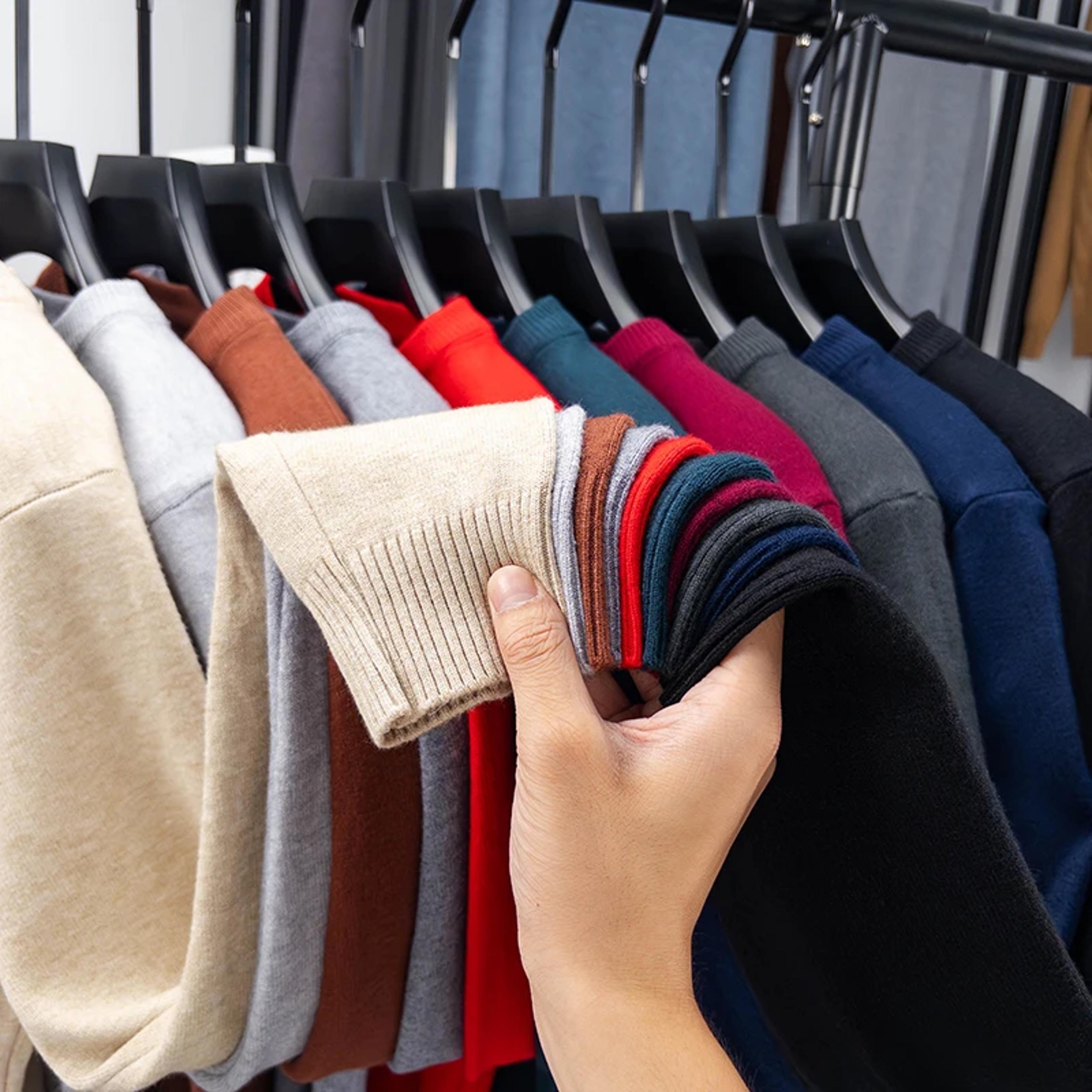 Mens Diamond Pattern Knit Sweater Casual Crew Neck Pullover 1