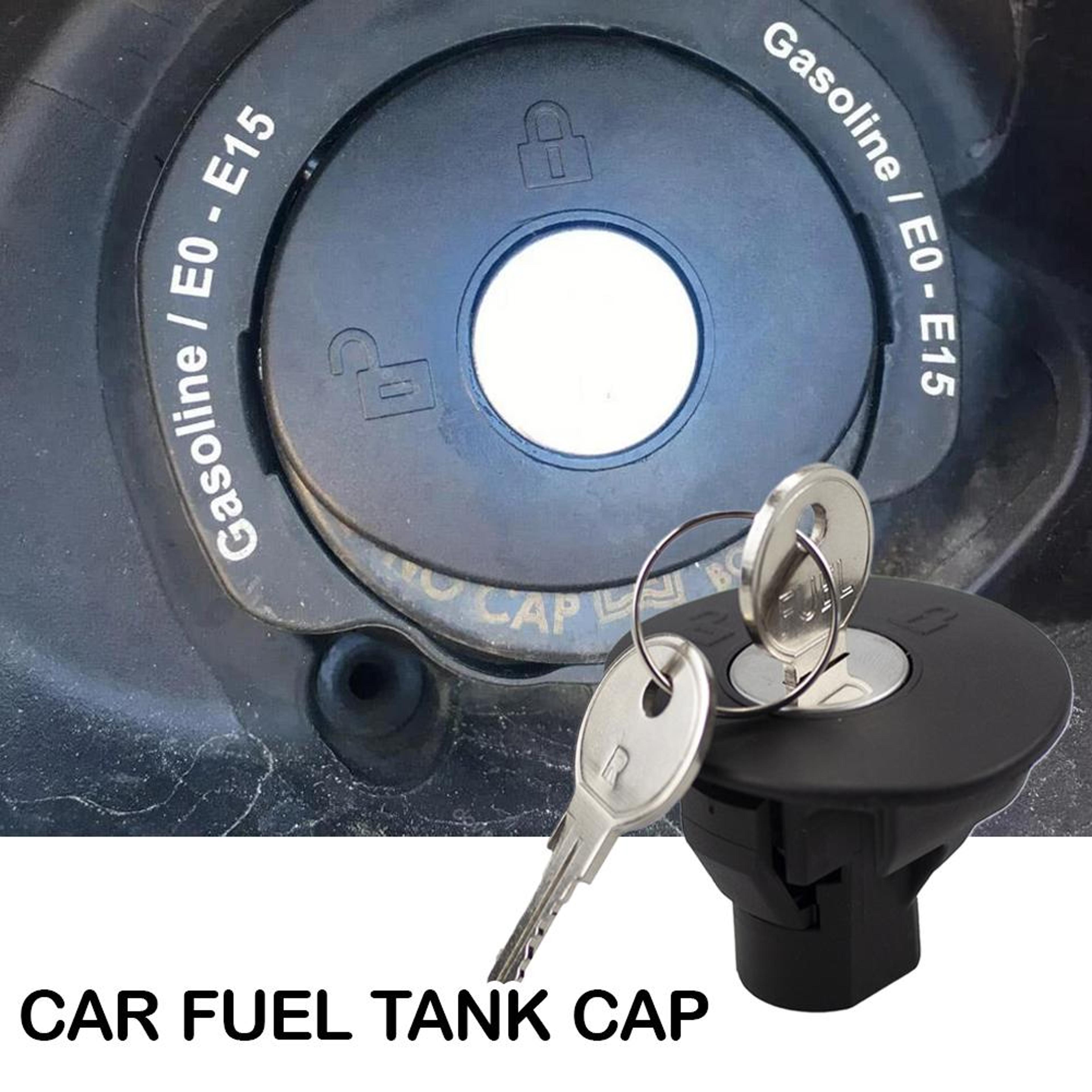 Locking Gas Cap Fuel Tank Plug With 2 Keys For Ford Lincoln Mercury Vehicles 1
