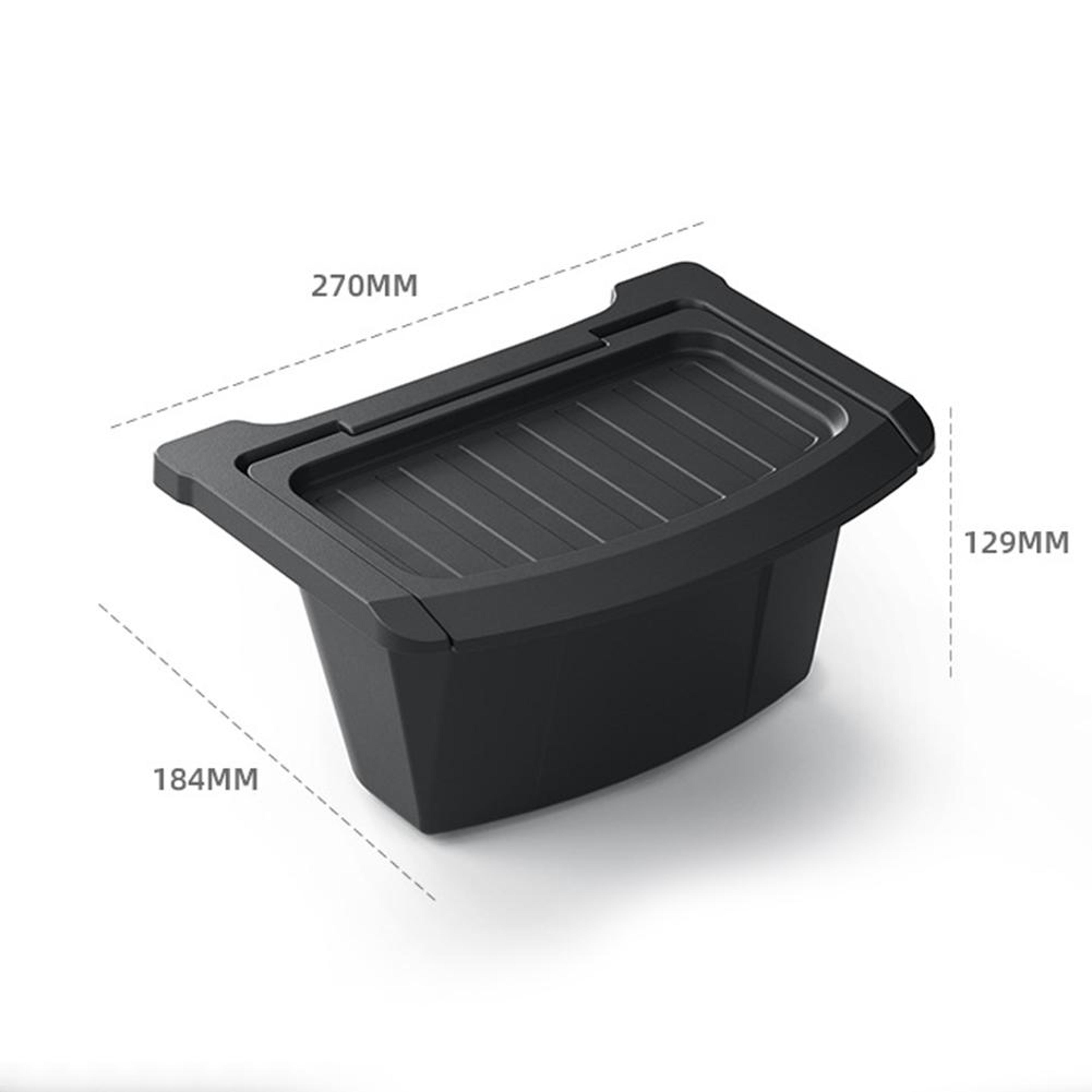 Tesla Model Y Juniper Rear Console Storage Box And Car Trash Organizer 6