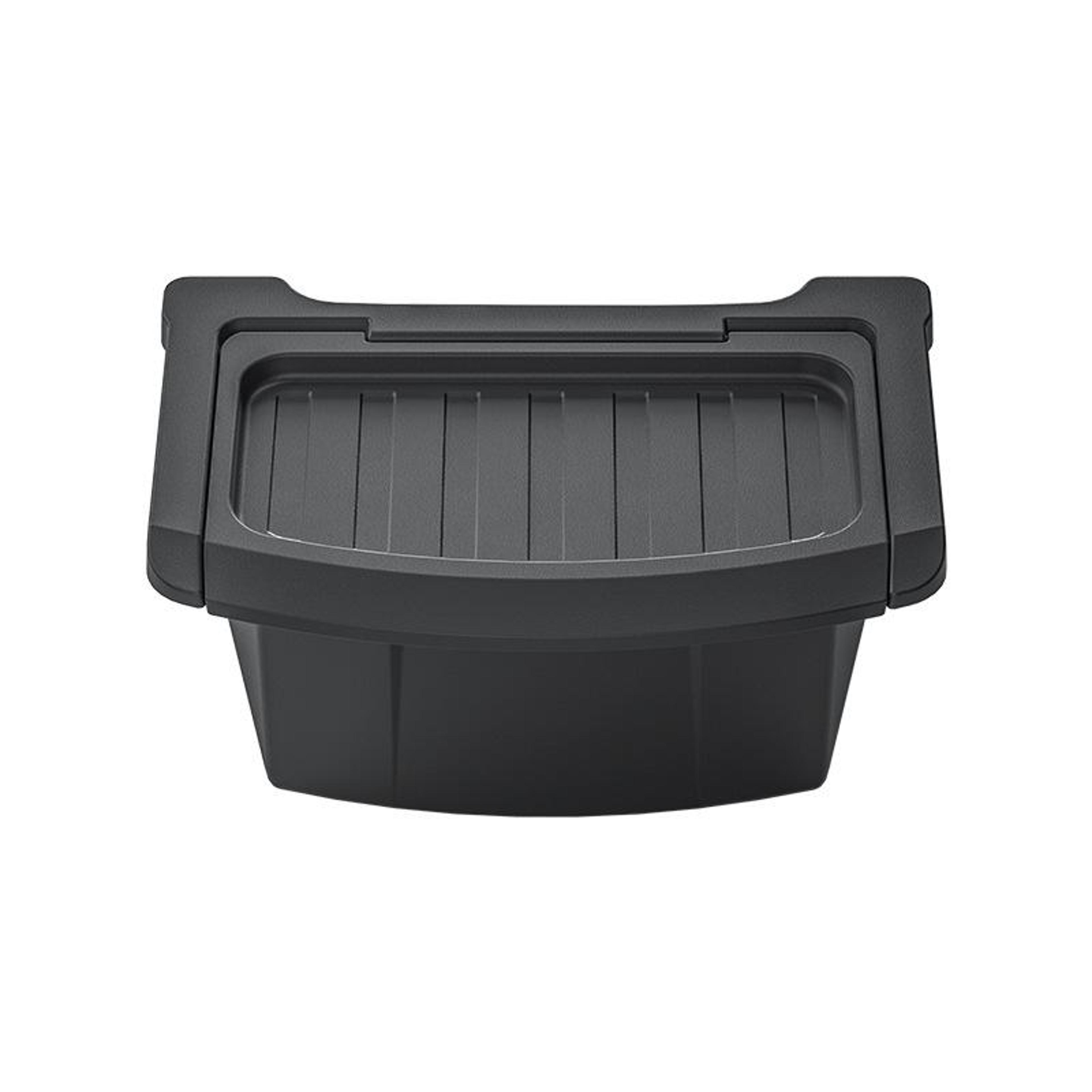 tesla model y juniper rear console storage box and car trash organizer