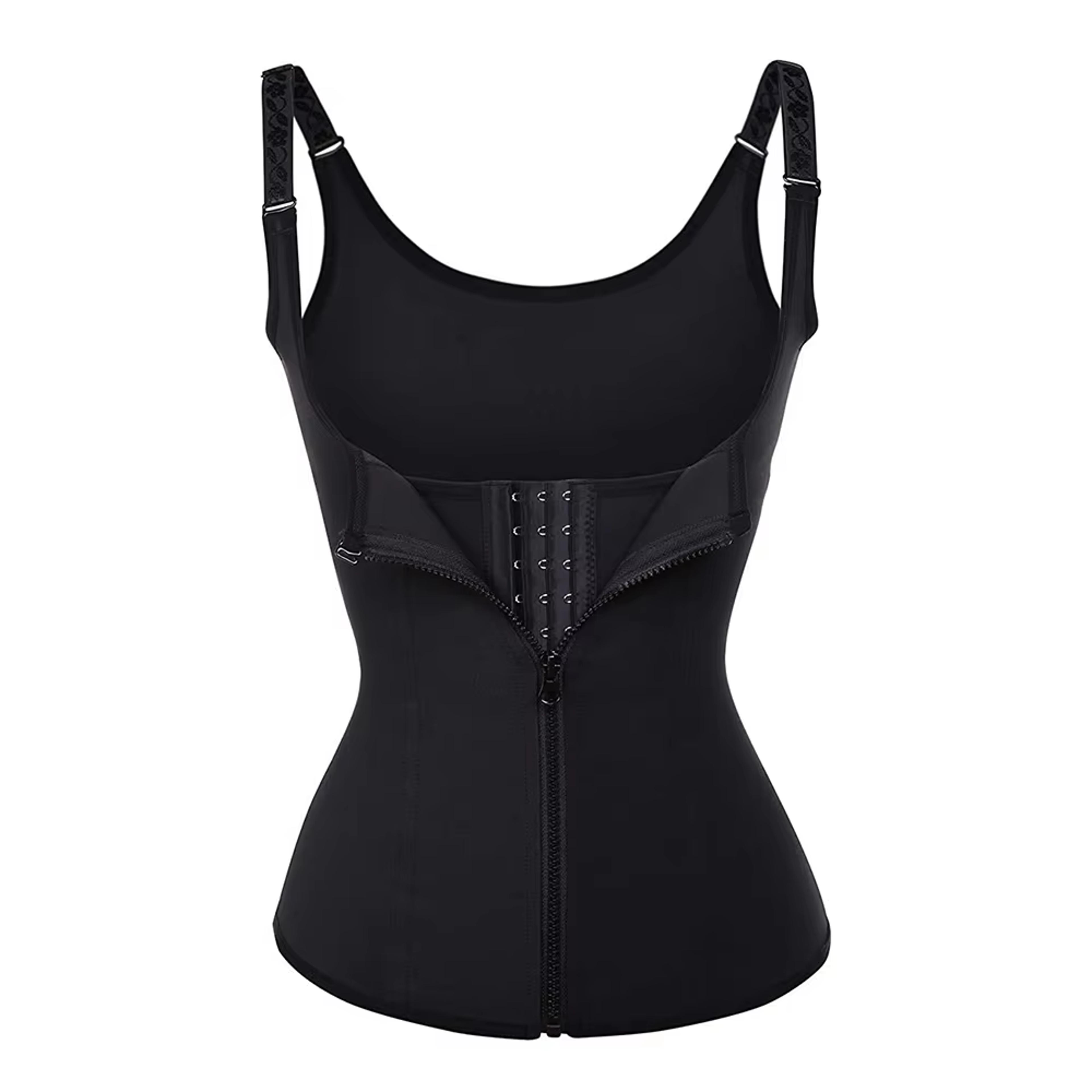 Womens Sauna Waist Trainer Vest Compression Body Shaper Workout Sweat Tank Top 5