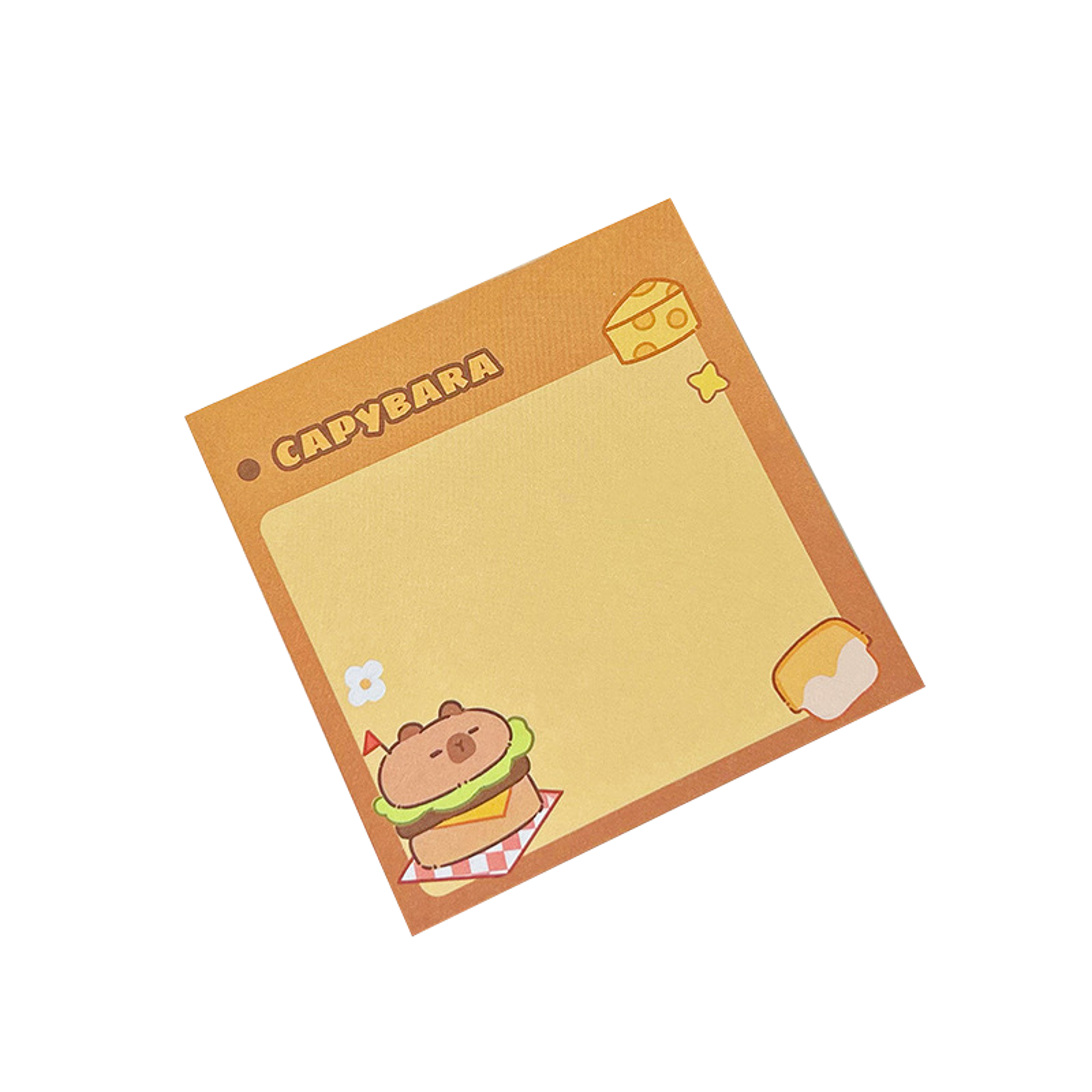 Cute Capybara Memo Pads For School Journaling Office Notes And Gifts 7