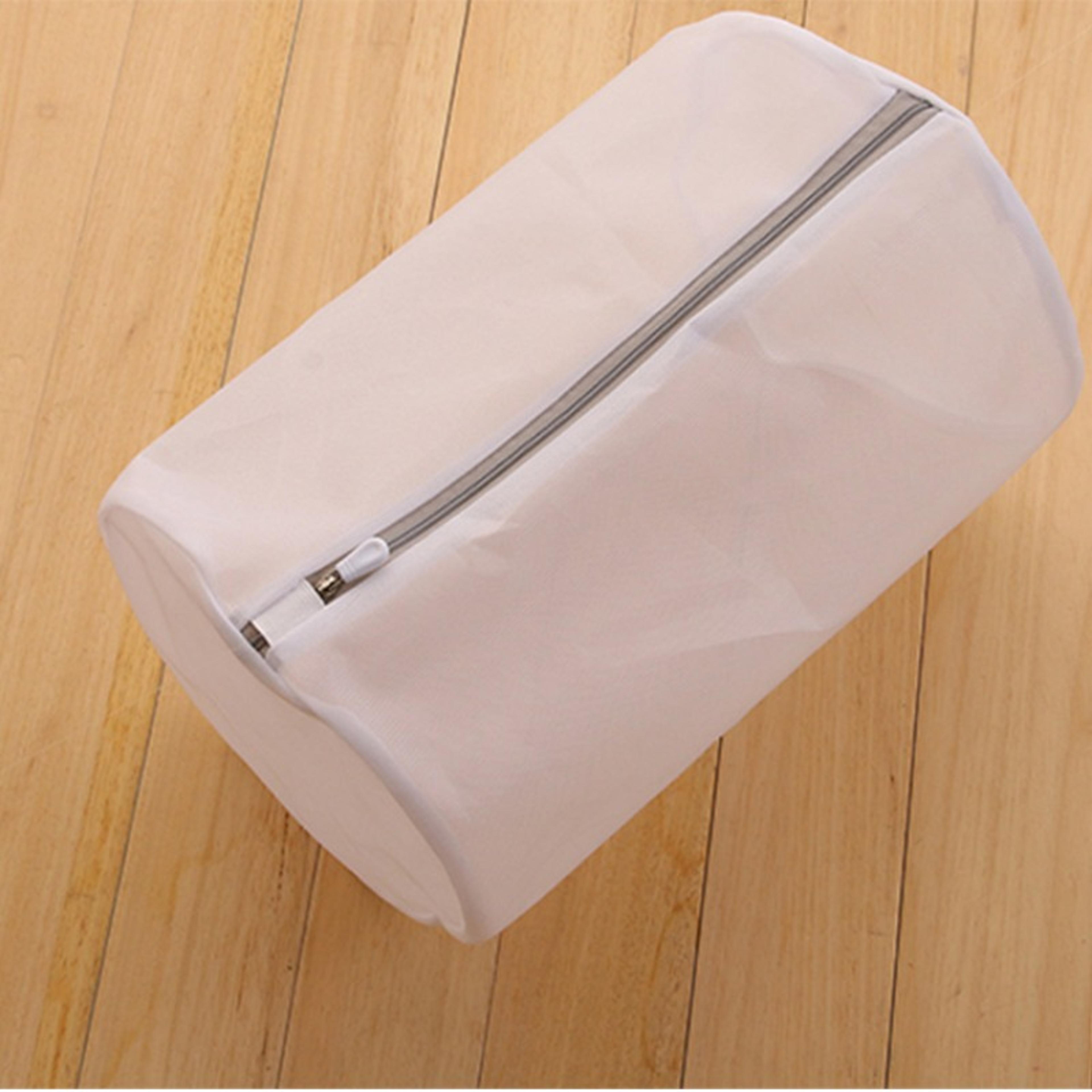 Reusable Shoe Washing Bag Mesh Sneaker Laundry Bag With Zipper 6