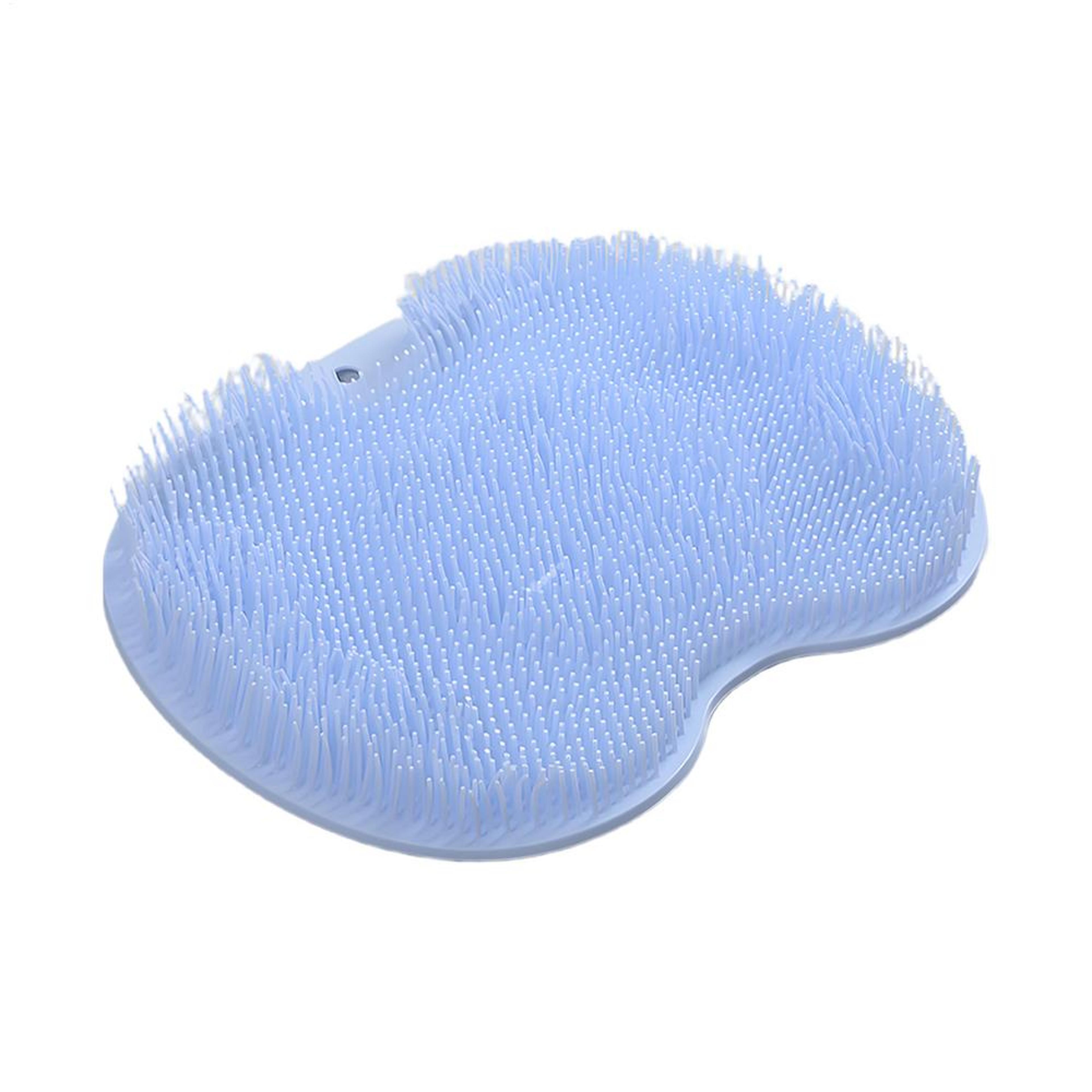 Silicone Shower Foot Scrubber Mat With Suction Cups And Back Massage Pad 8