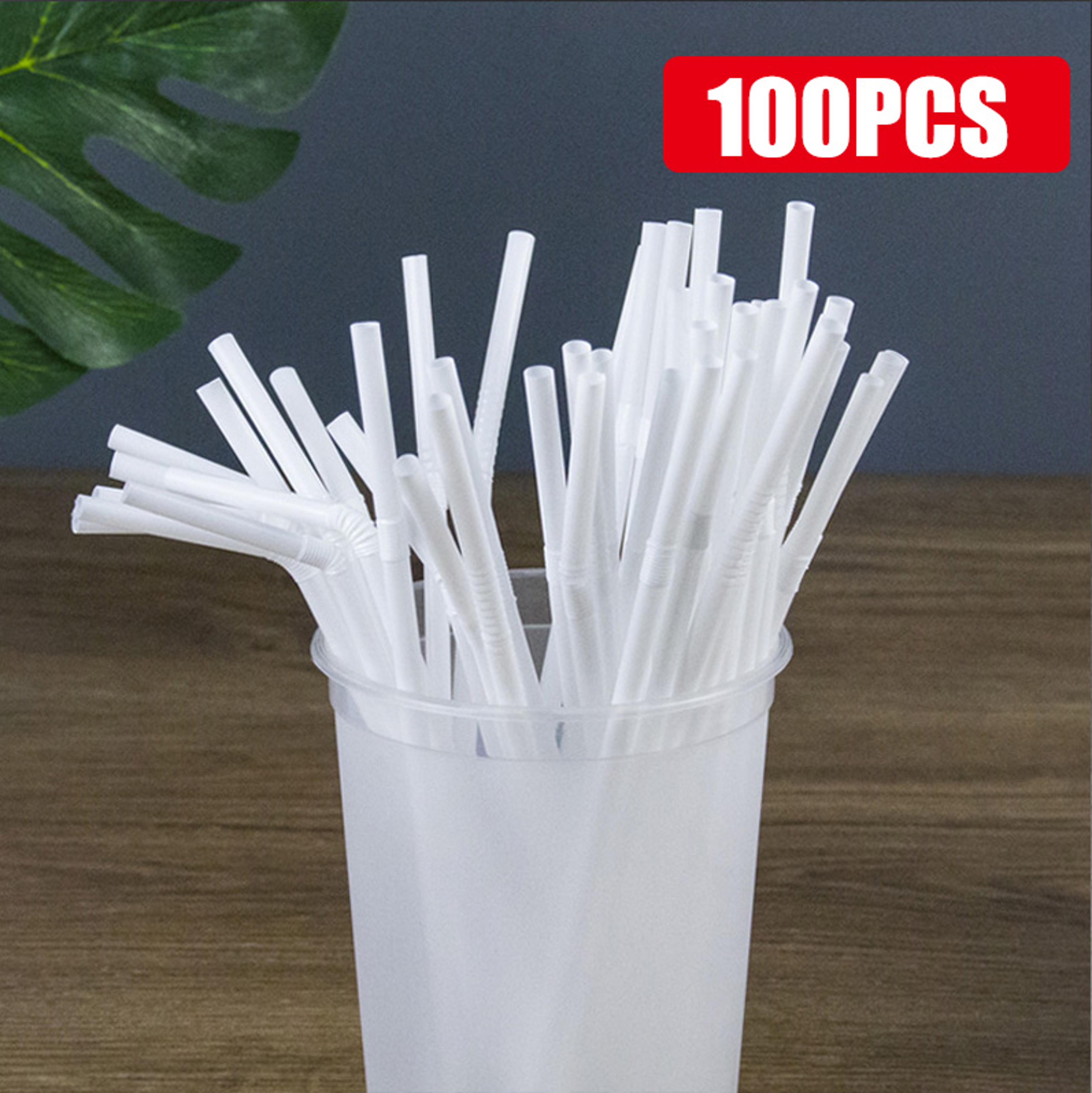 Multicolor Fluorescent Bendable Drinking Straws For Parties Weddings And Beverages 10