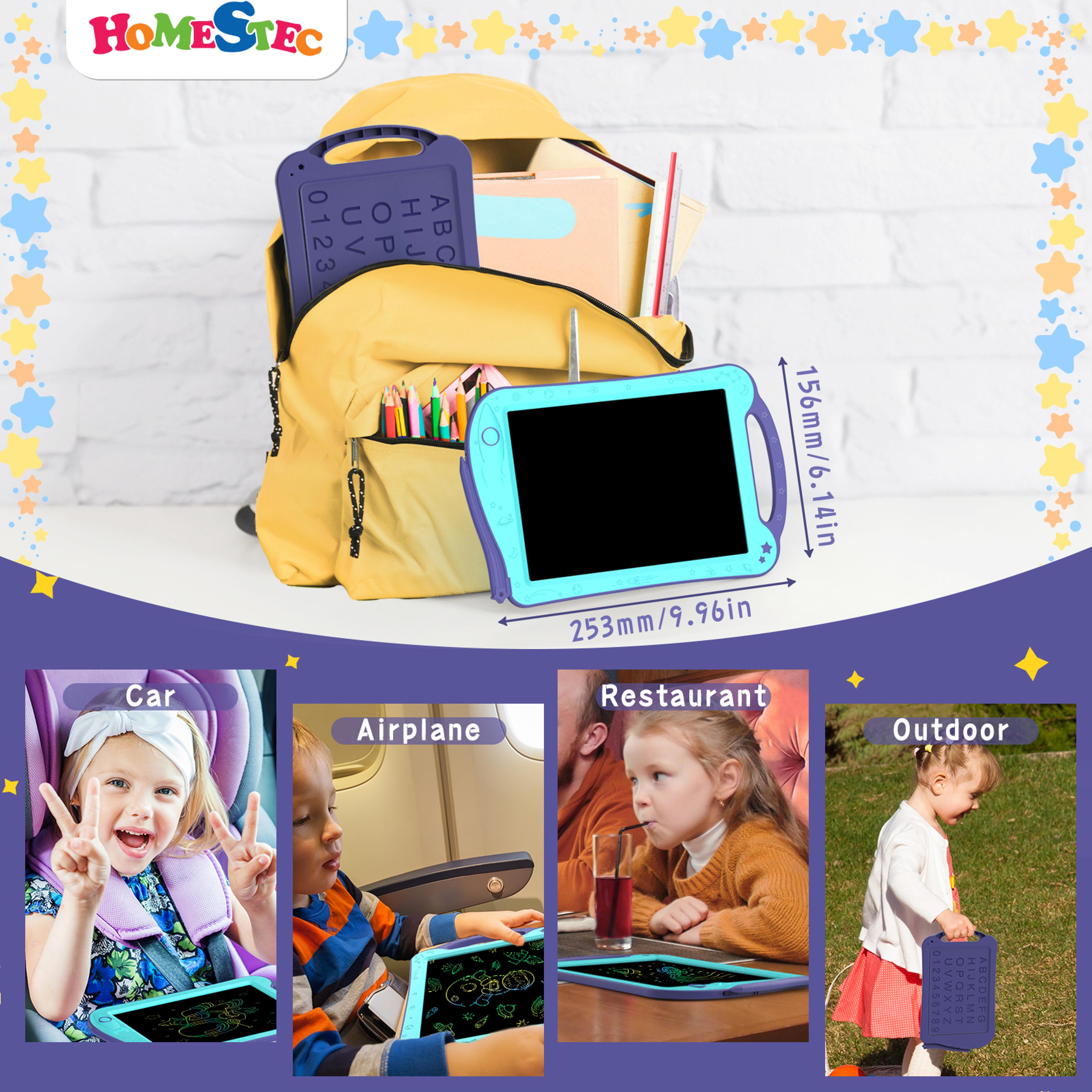 AstroDraw Kids Drawing Tablet Space LCD Doodle Board Travel Learning Toy 5