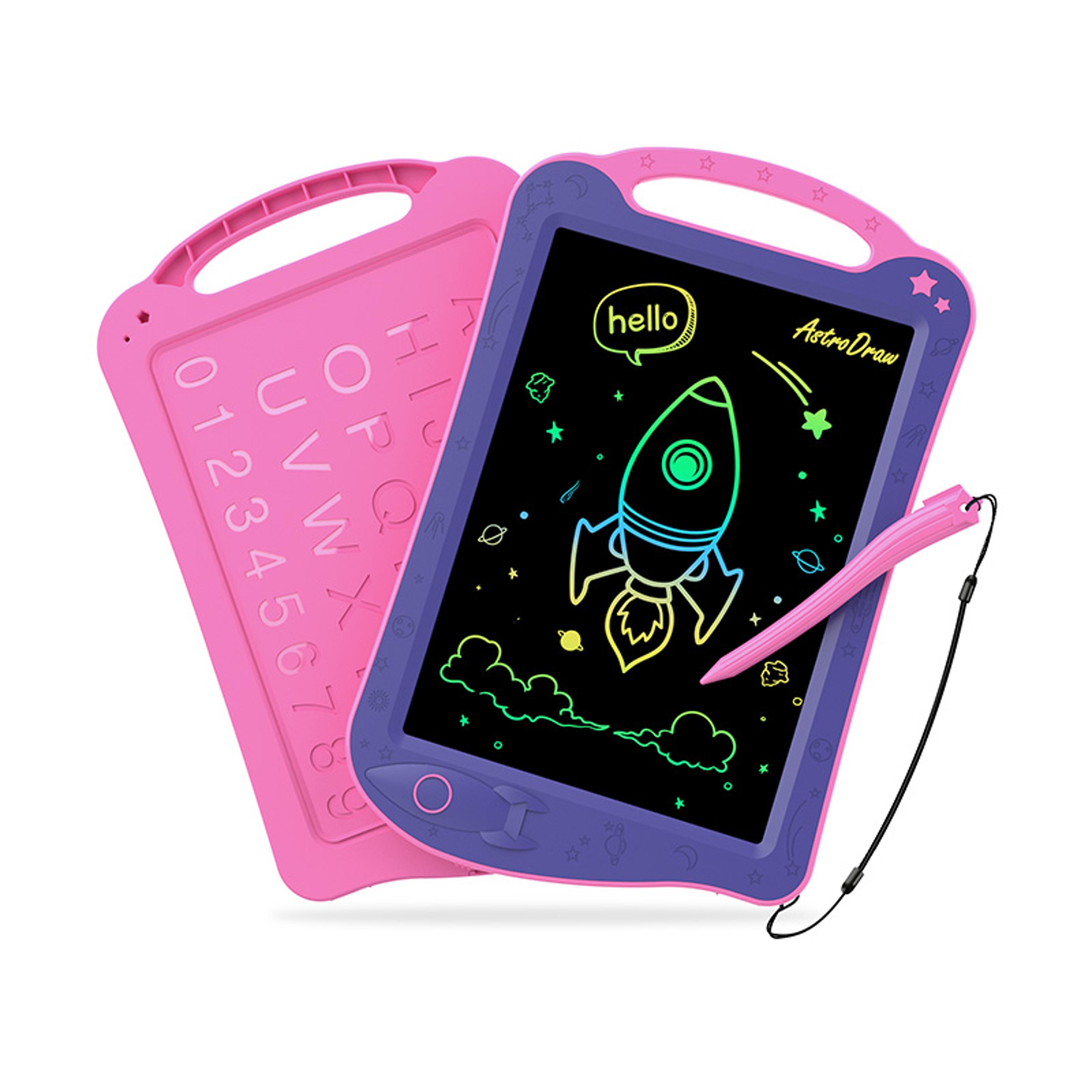 AstroDraw Kids Drawing Tablet Space LCD Doodle Board Travel Learning Toy 6