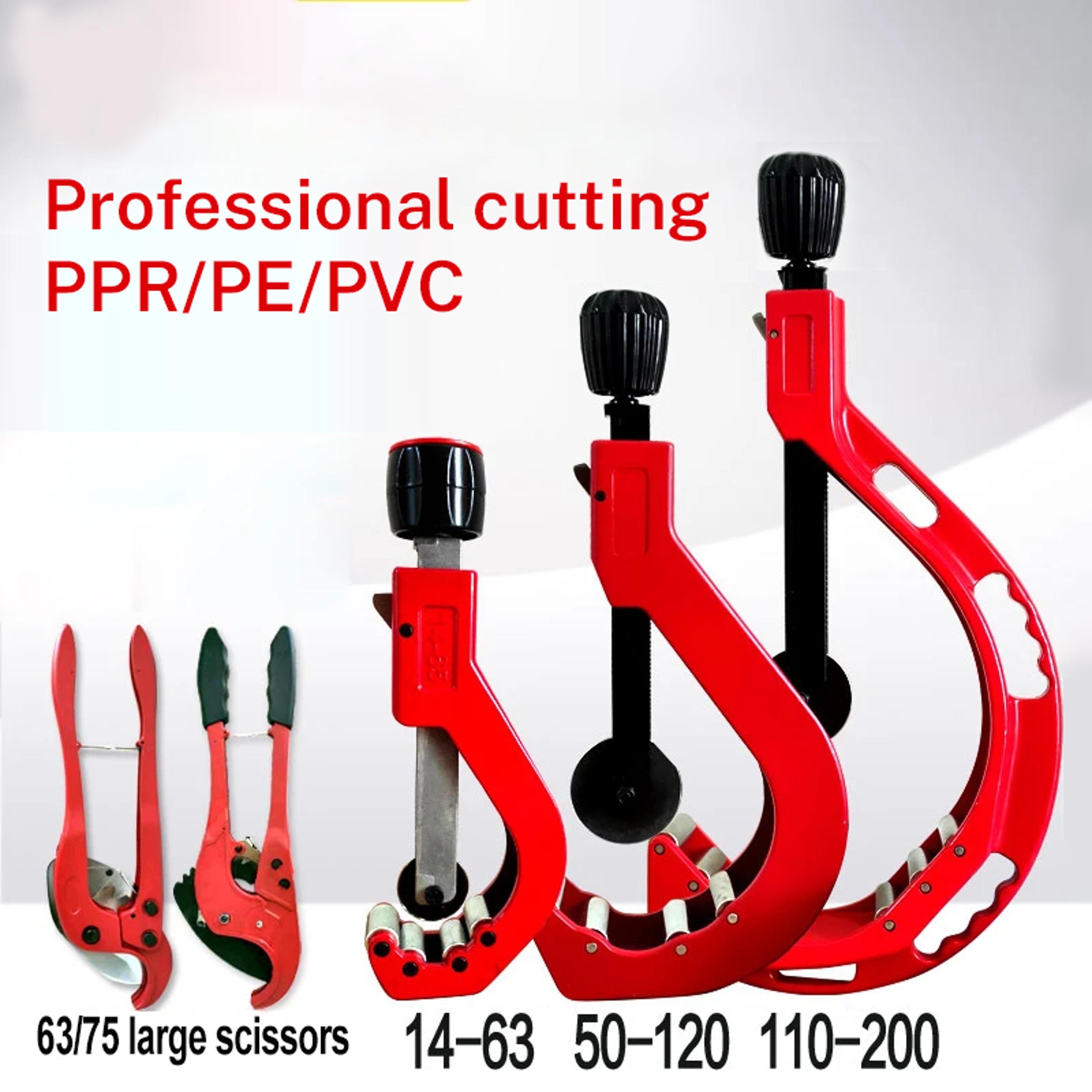 Heavy Duty PVC Pipe Cutter Alloy Steel PPR PE Plastic Tube Cutting Tool 1